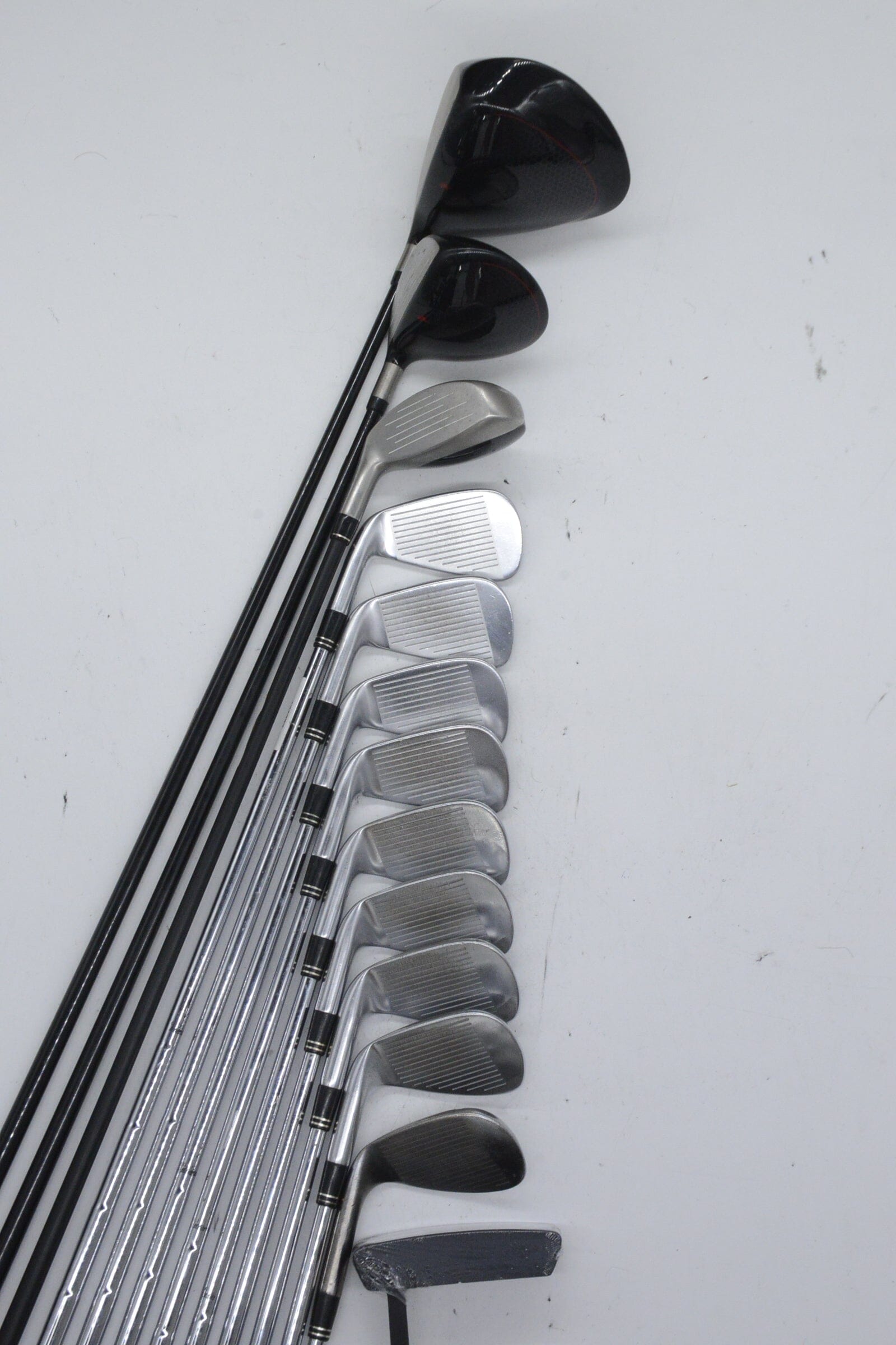 TaylorMade Tour Preferred Mixed Full Set S Flex Std Length Golf Clubs GolfRoots