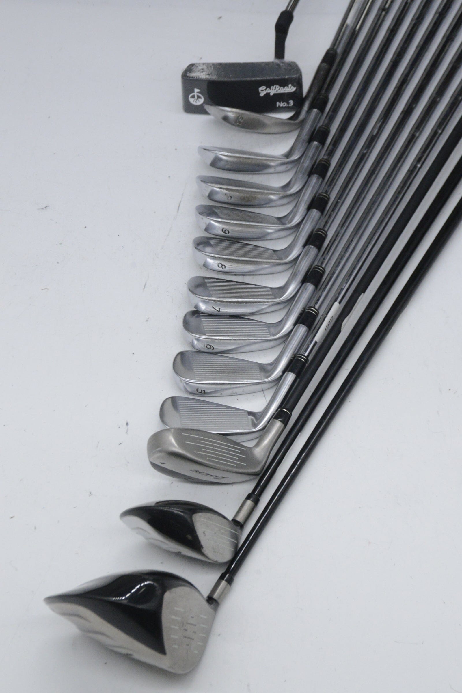 TaylorMade Tour Preferred Mixed Full Set S Flex Std Length Golf Clubs GolfRoots