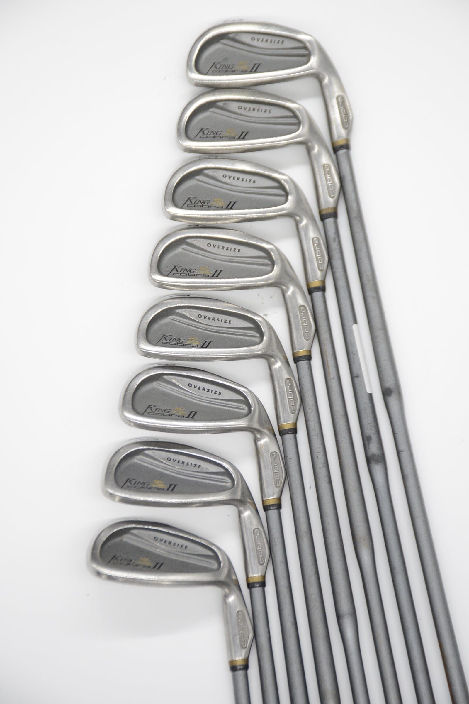 Cobra King Cobra 2 Oversize 3-PW Iron Set R Flex Std Length Golf Clubs GolfRoots