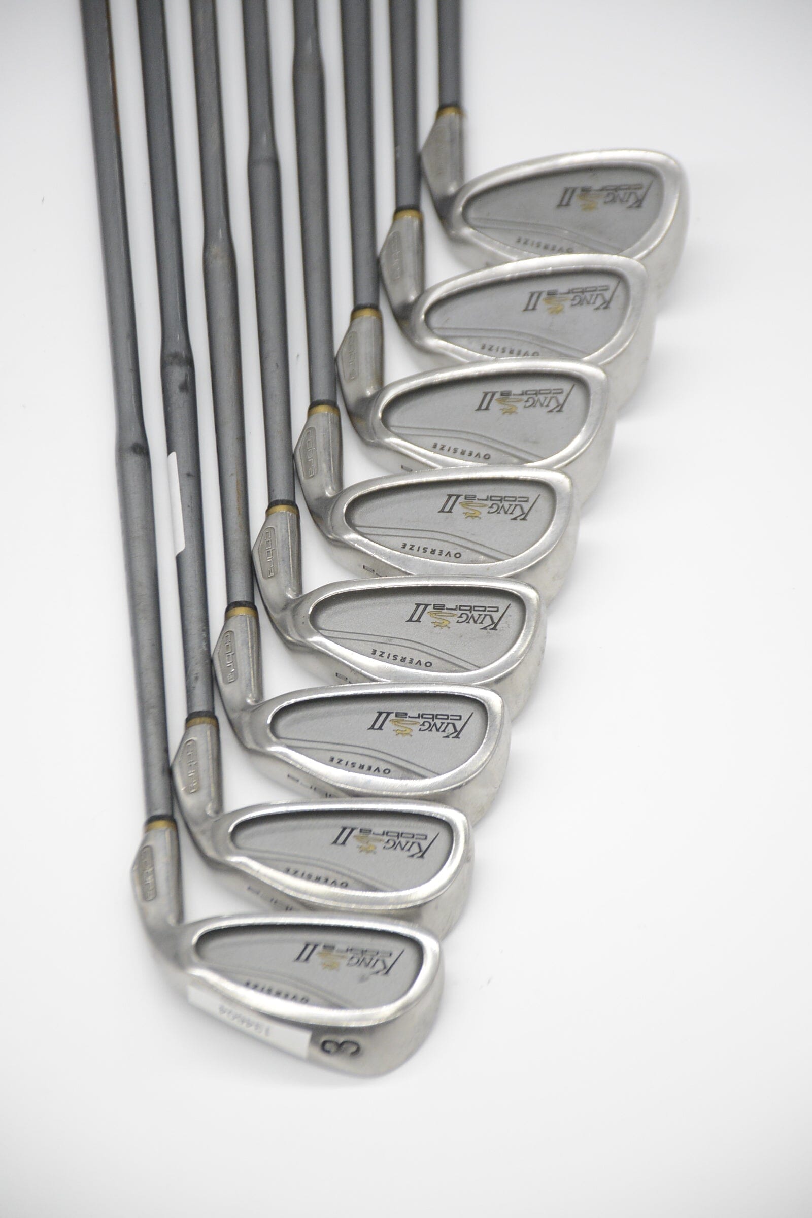 Cobra King Cobra 2 Oversize 3-PW Iron Set R Flex Std Length Golf Clubs GolfRoots