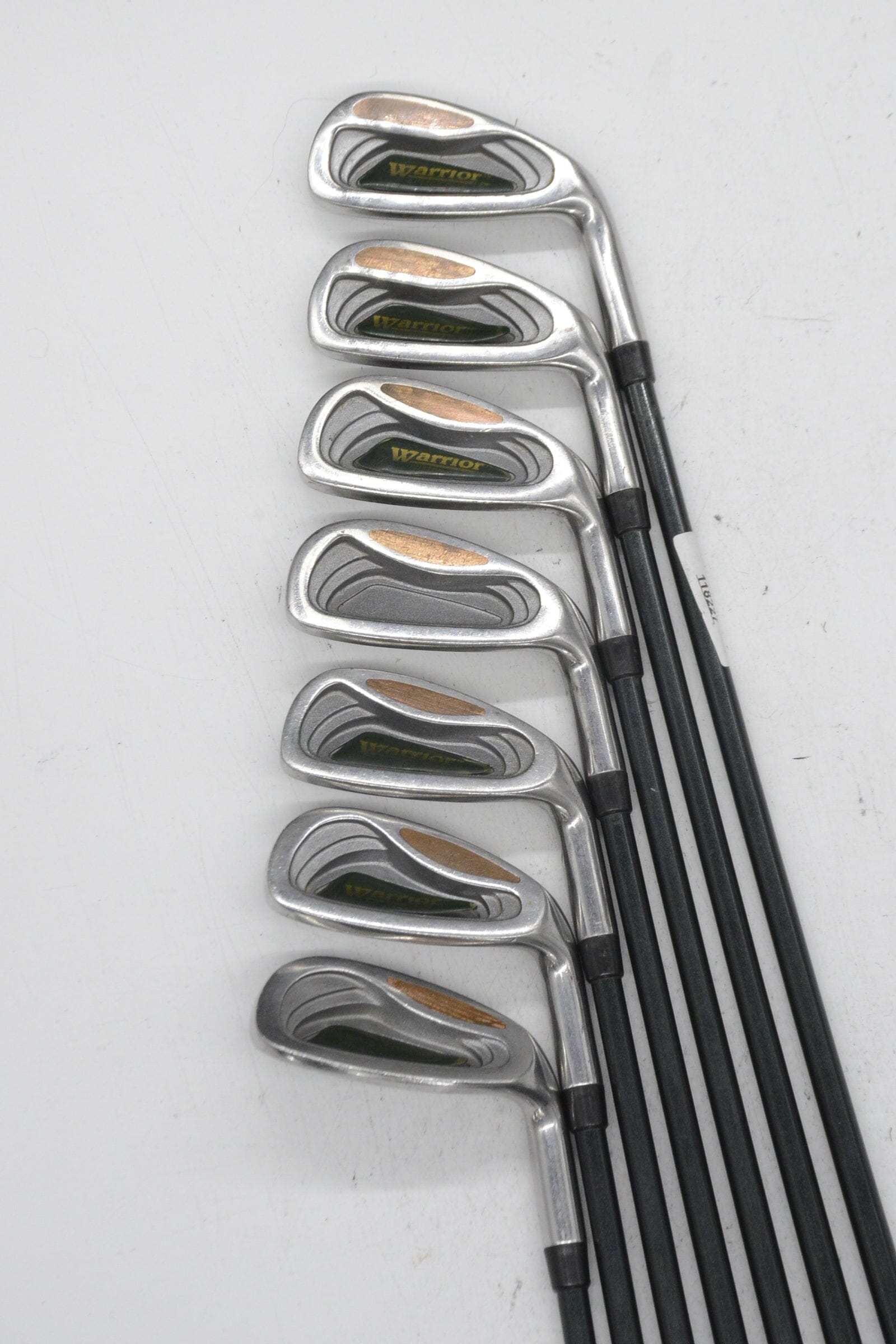 Warrior 3-8, PW Iron Set R Flex -0.75" Golf Clubs GolfRoots