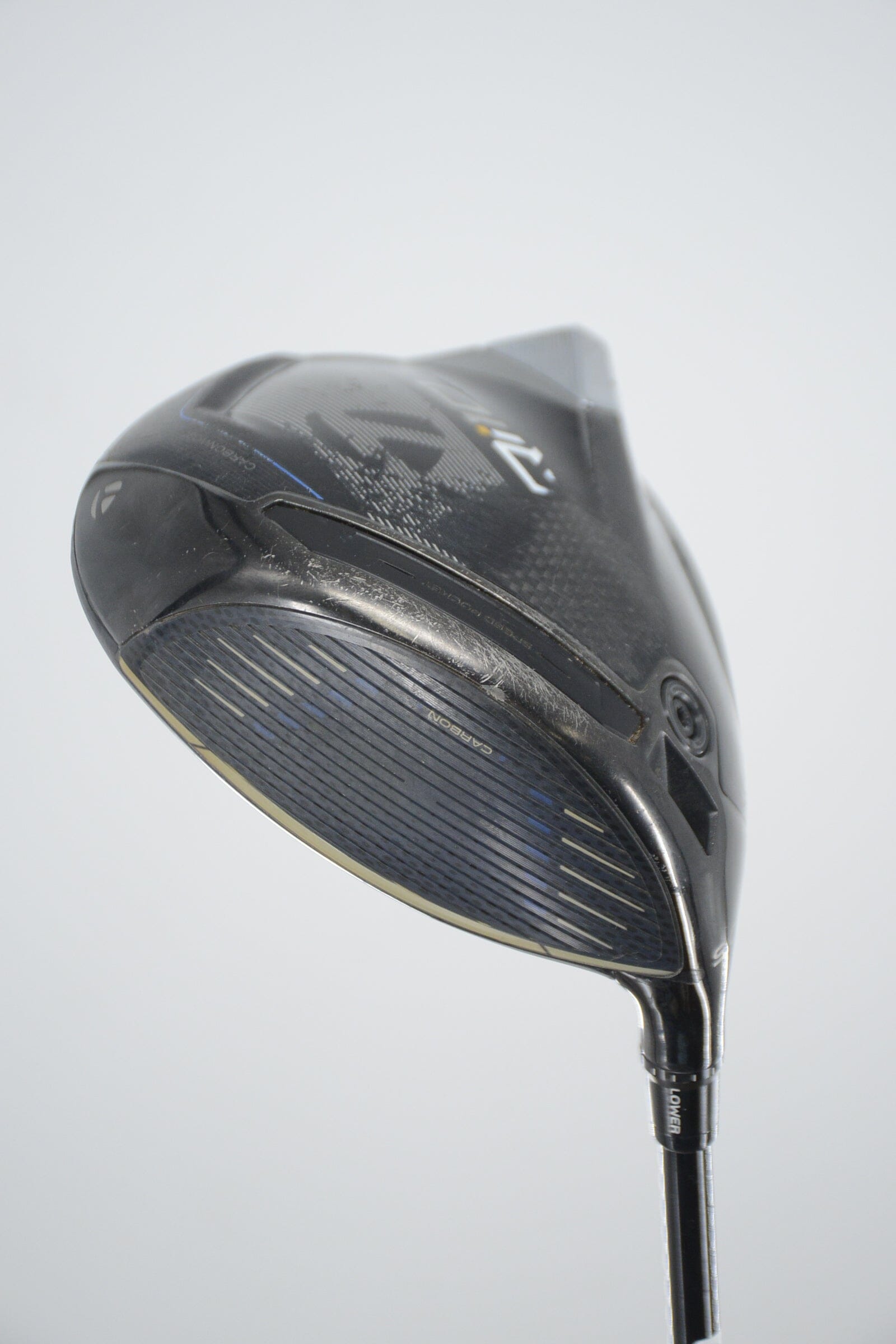Lefty TaylorMade Qi10 9 Degree Driver S Flex 45.75" Golf Clubs GolfRoots