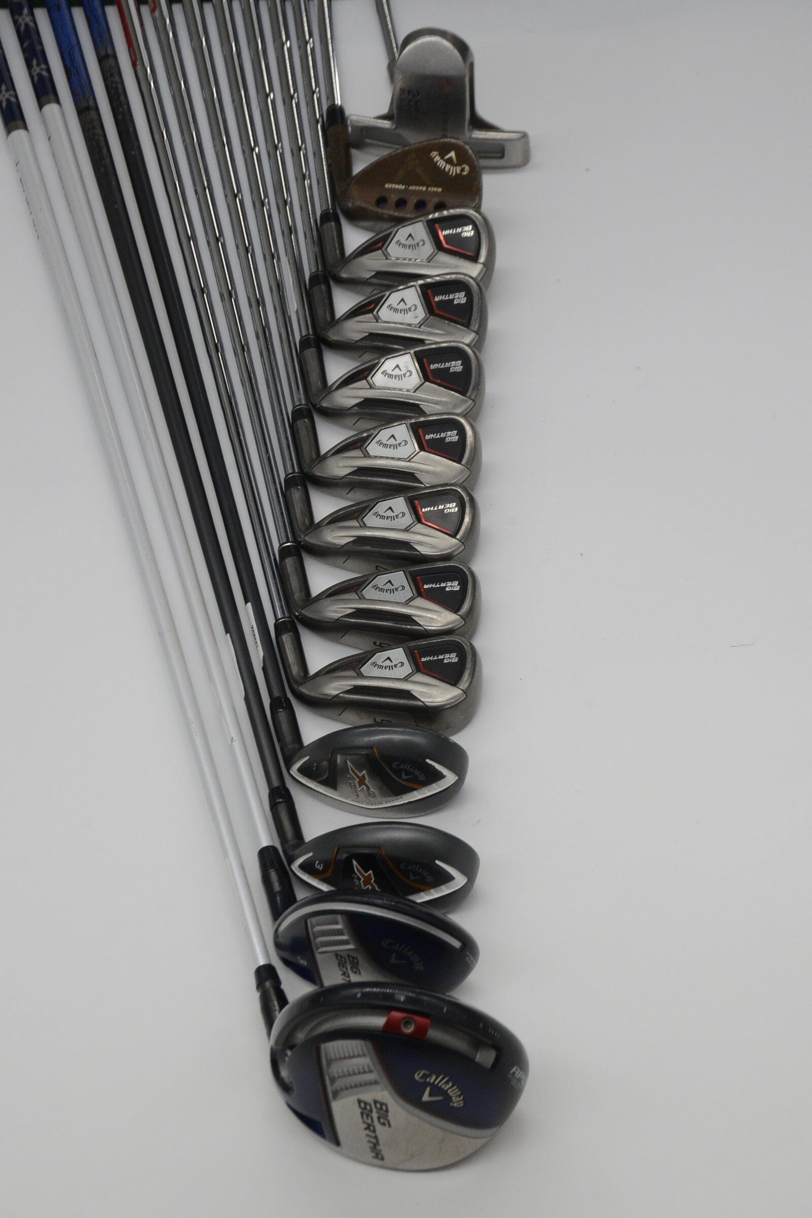 Callaway Big Bertha 2015 Mixed Full Set S Flex Std Length Golf Clubs GolfRoots