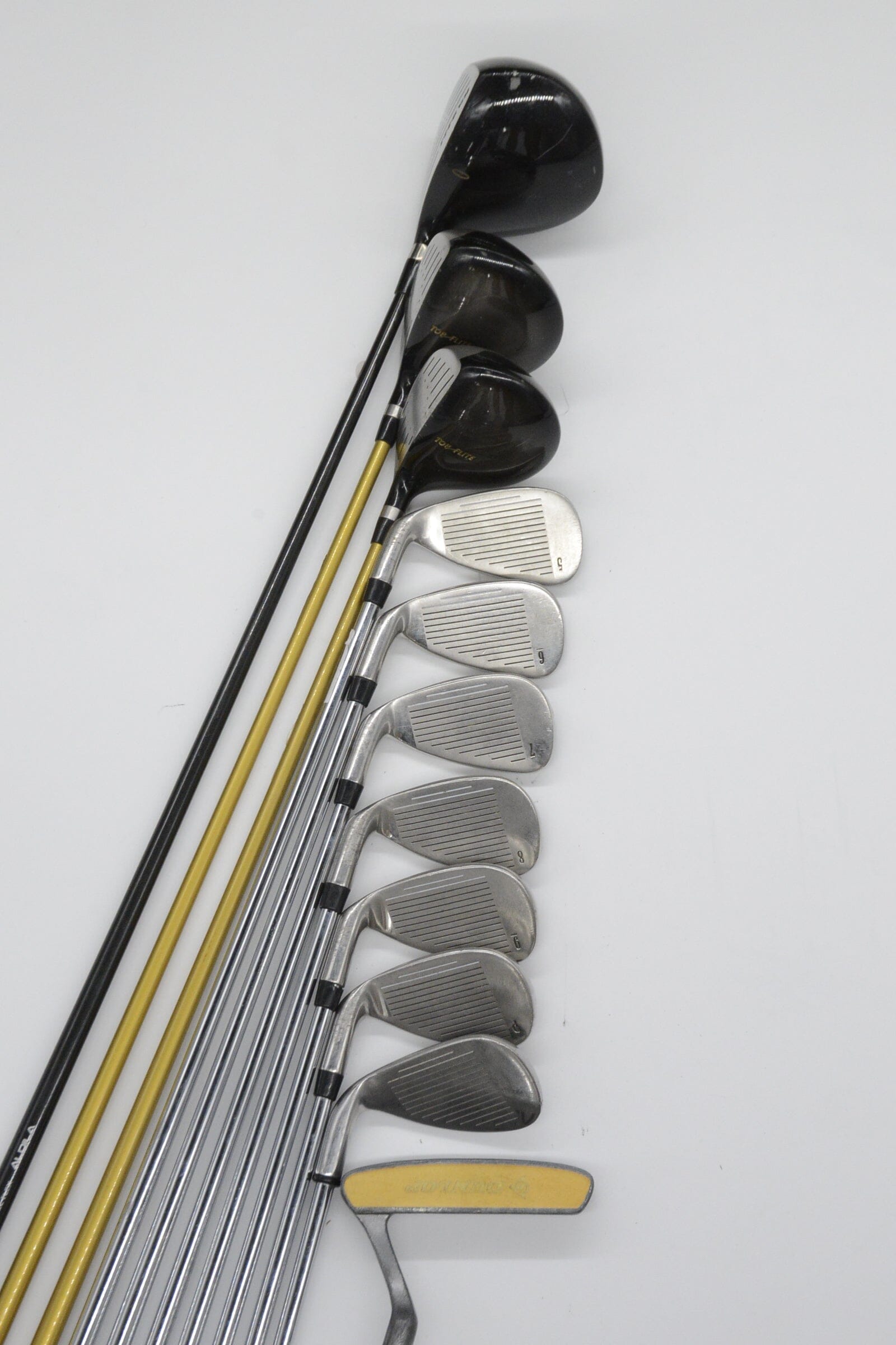 Silver Diamond GX-1 Mixed Full Set S Flex -0.25" Golf Clubs GolfRoots