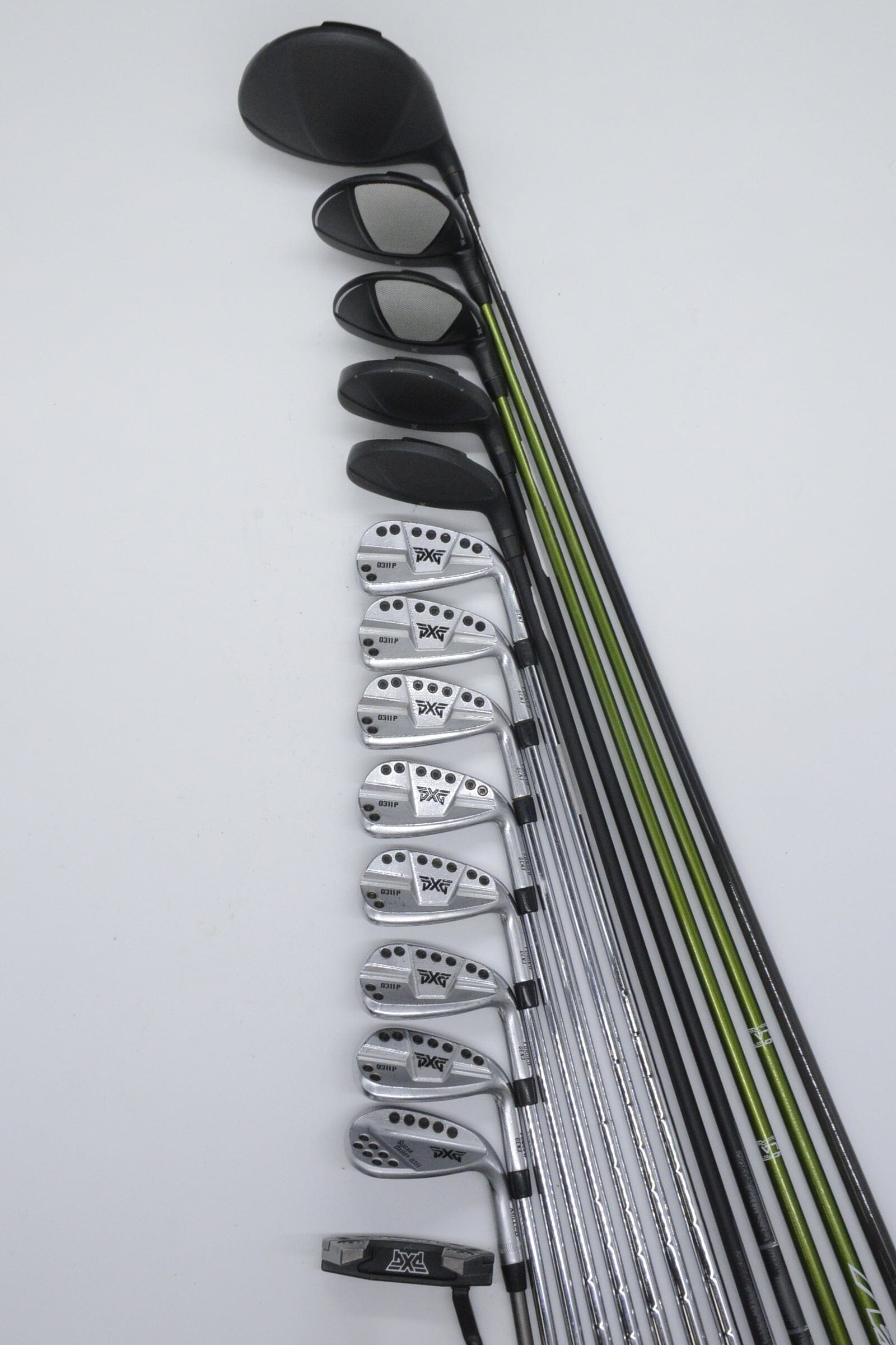 PXG 0311P Gen 3 Mixed Full Set S Flex +0.5" Golf Clubs GolfRoots