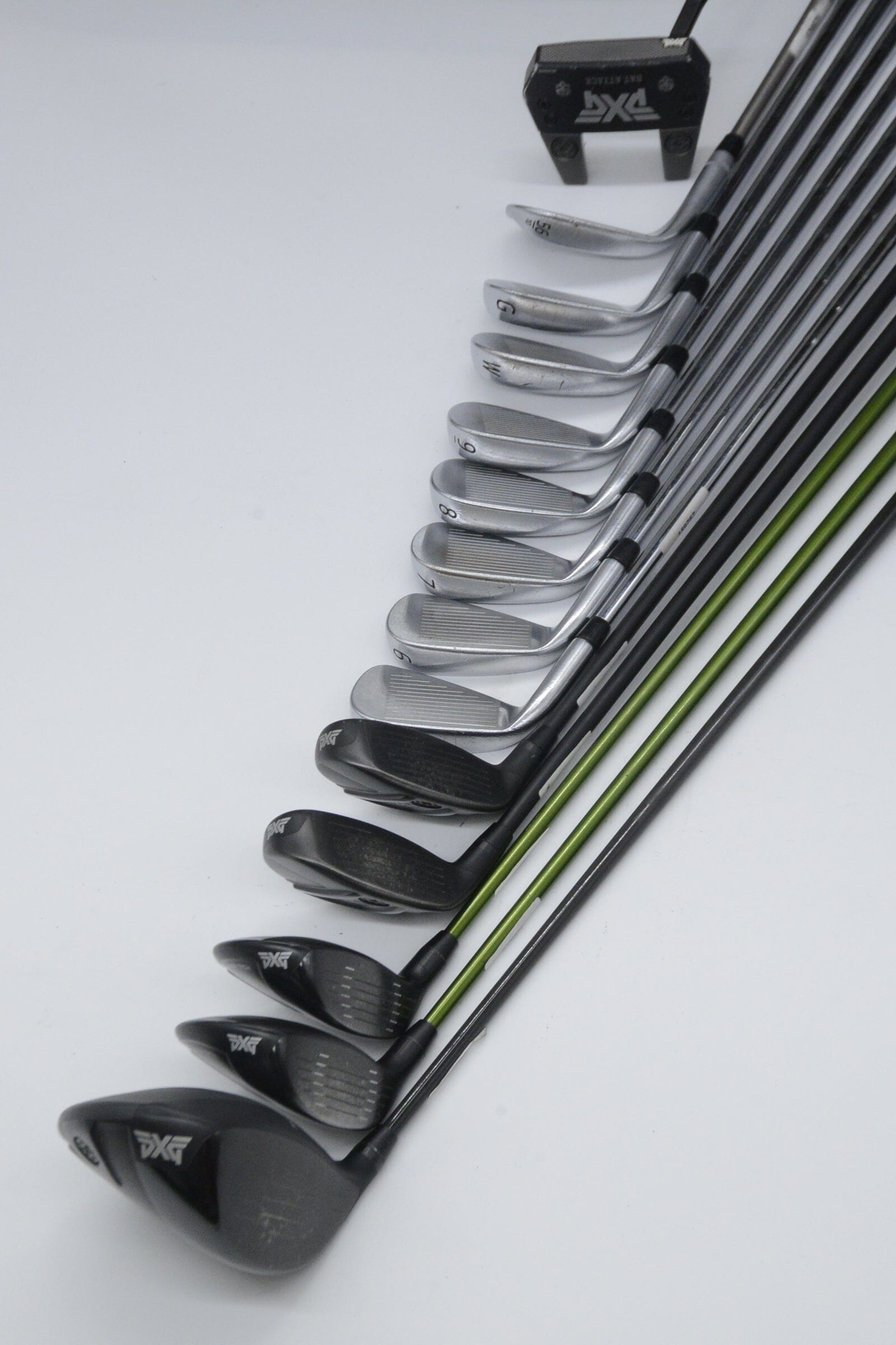 PXG 0311P Gen 3 Mixed Full Set S Flex +0.5" Golf Clubs GolfRoots