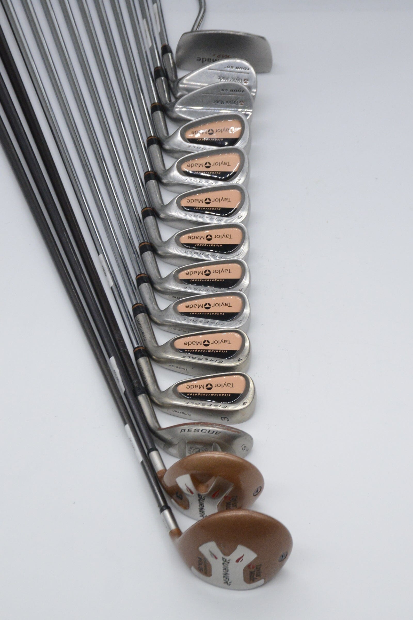 TaylorMade Firesole Mixed Full Set R Flex -0.5" Golf Clubs GolfRoots