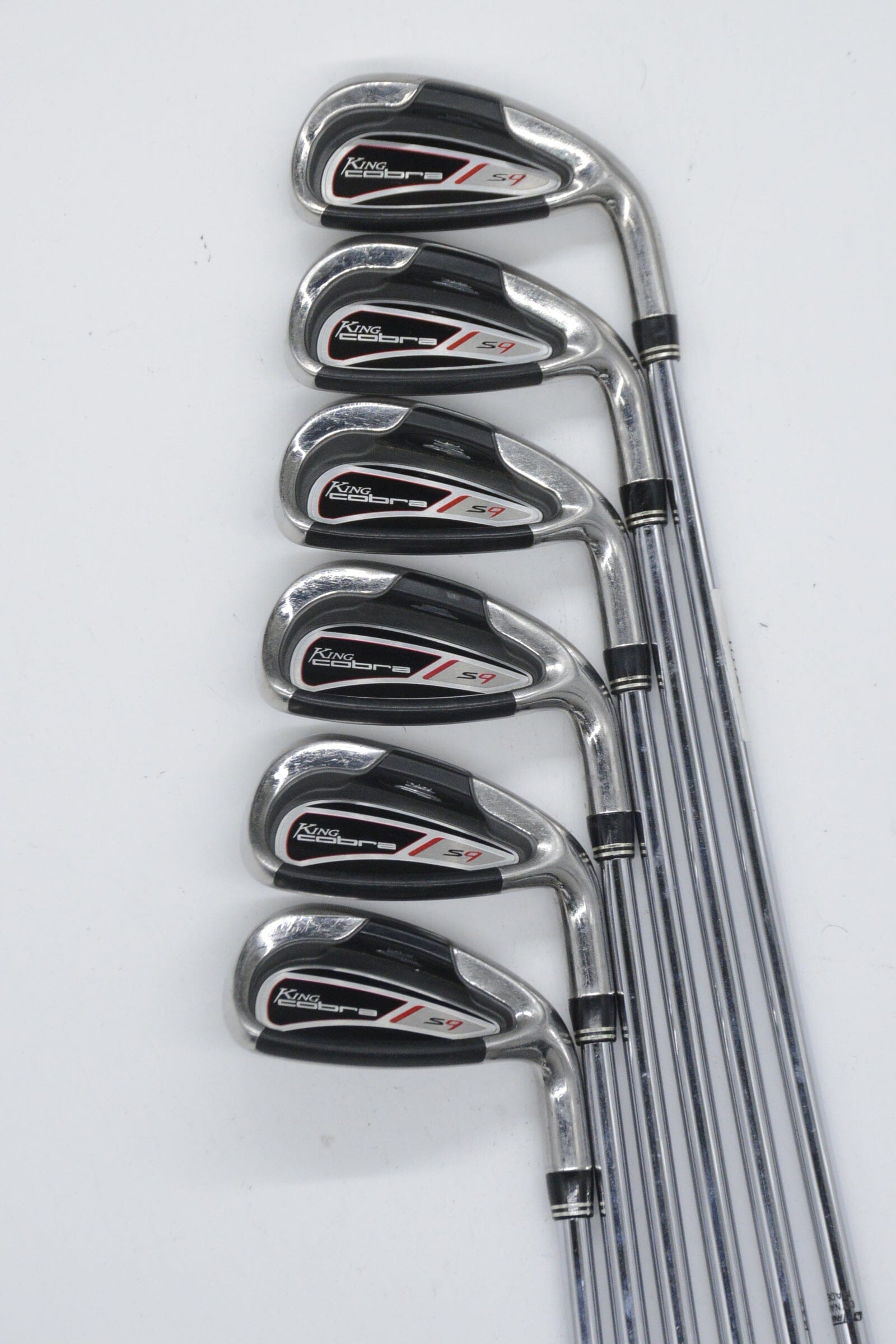 Cobra S9 5-PW Iron Set R Flex +0.75" Golf Clubs GolfRoots
