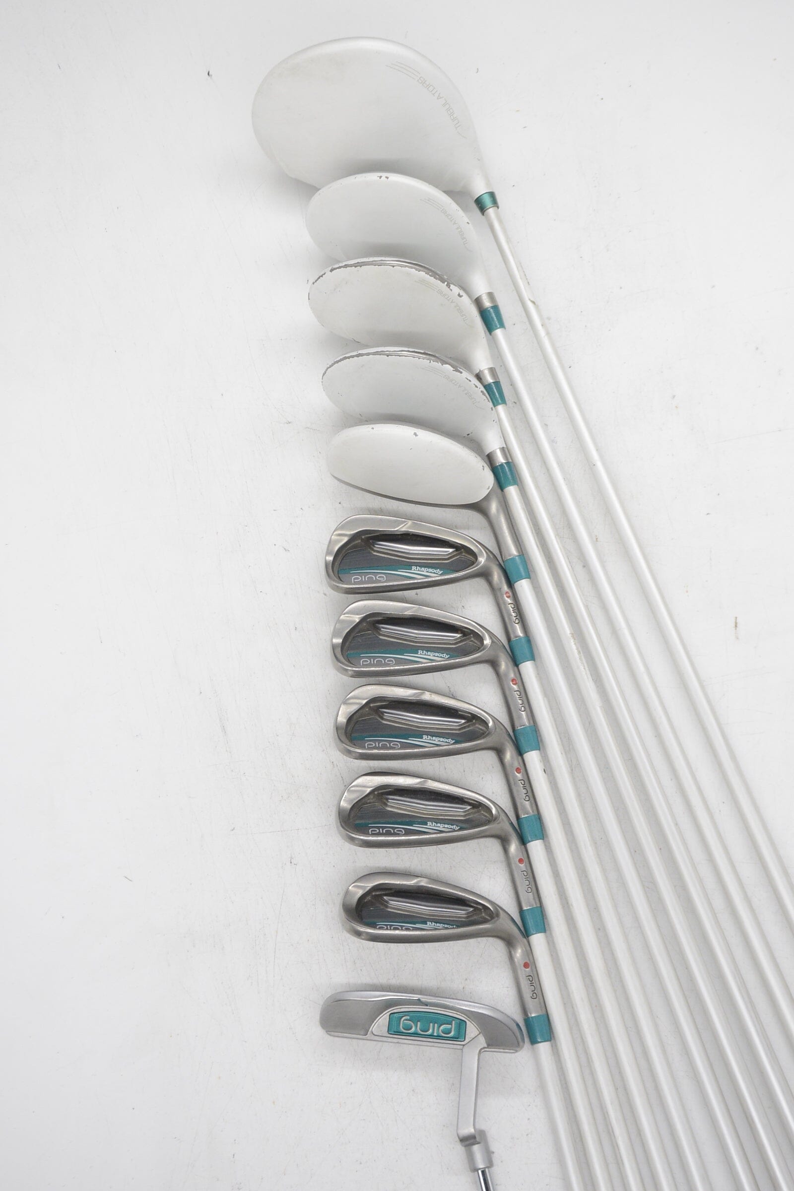 Women's Ping Rhapsody 2015 Mixed Full Set W Flex -0.5" Golf Clubs GolfRoots