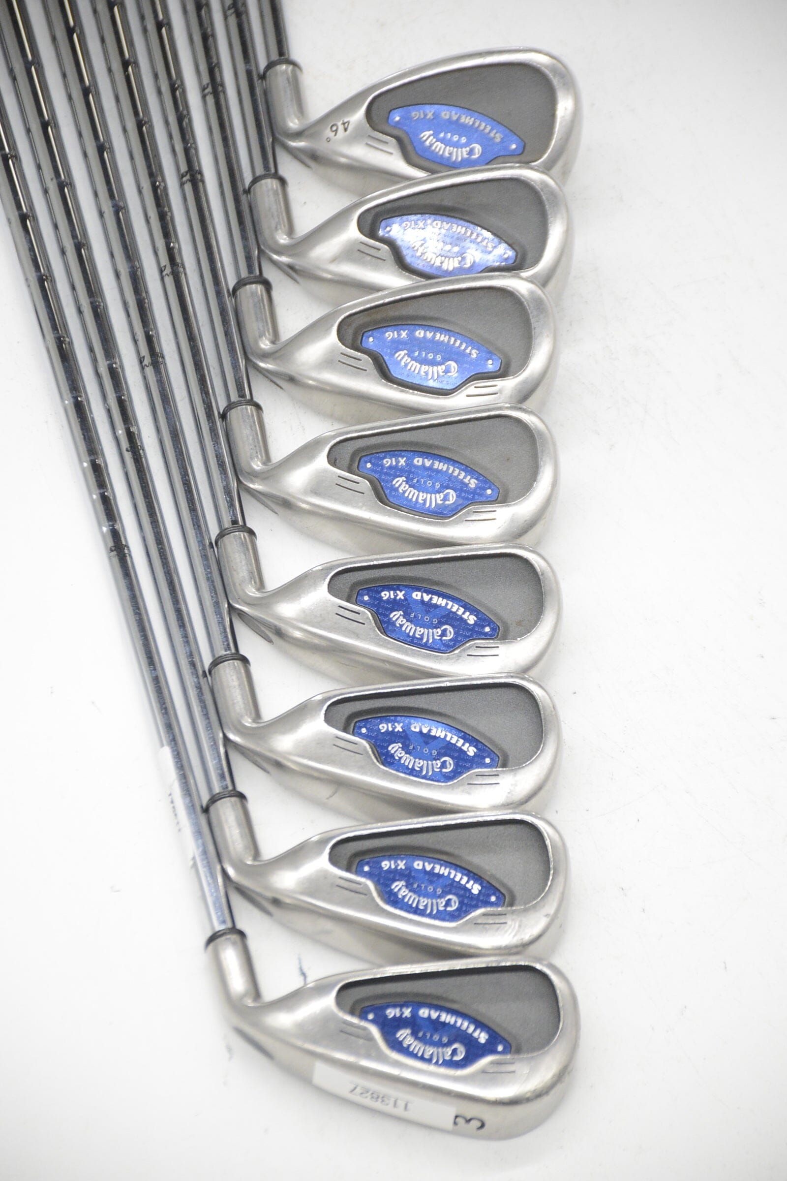 Callaway Steelhead X-16 3-PW Iron Set R Flex Std Length Golf Clubs GolfRoots
