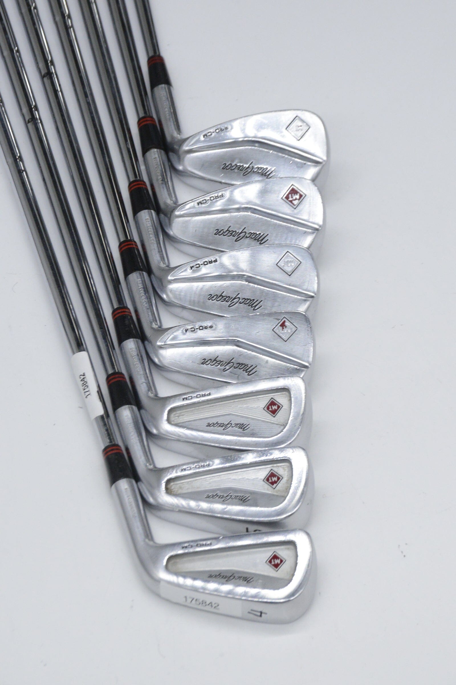 MacGregor Pro CM 4-PW Iron Set S Flex +0.25" Golf Clubs GolfRoots