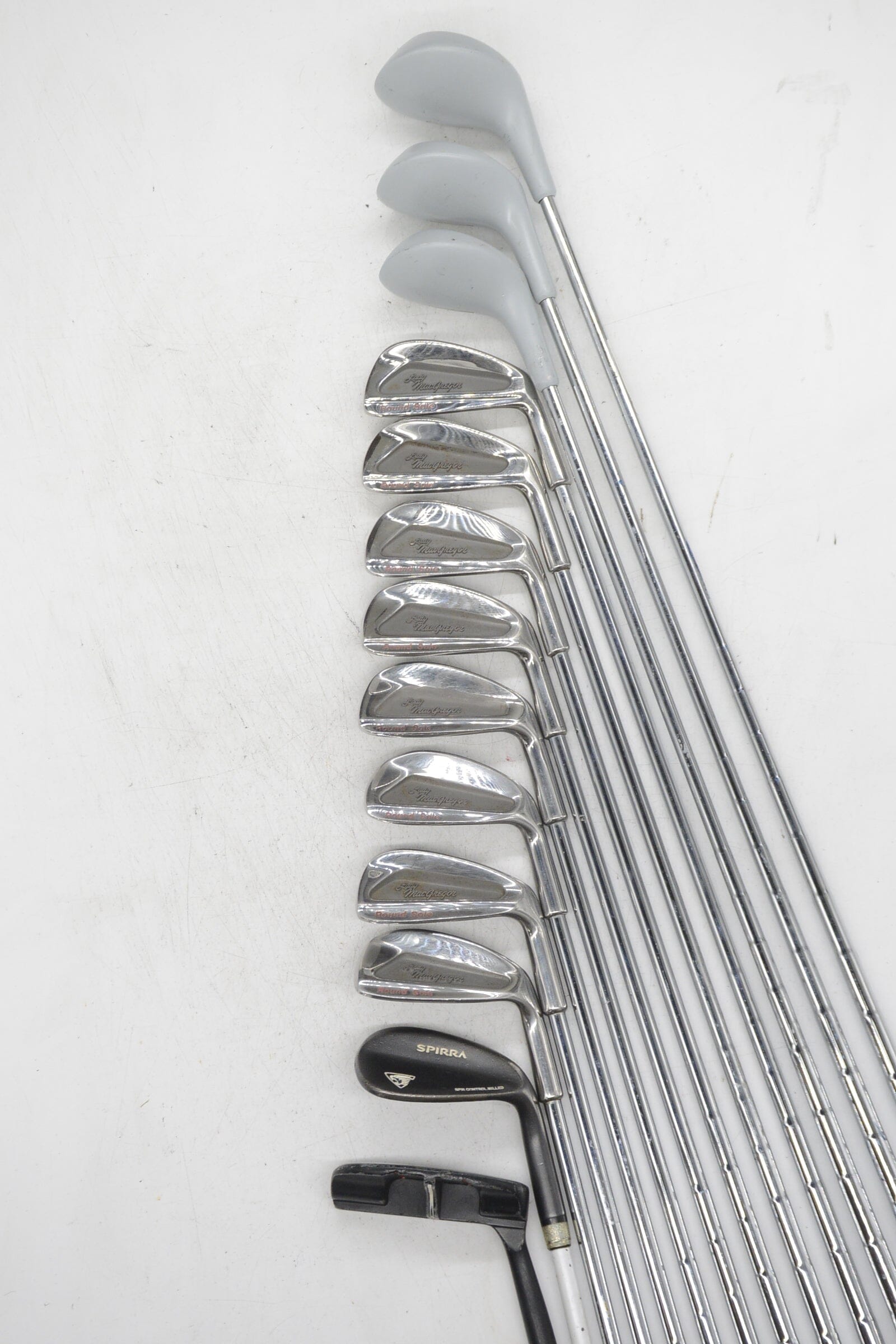 Women's Lady MacGregor Round Sole Mixed Full Set W Flex -0.5" Golf Clubs GolfRoots