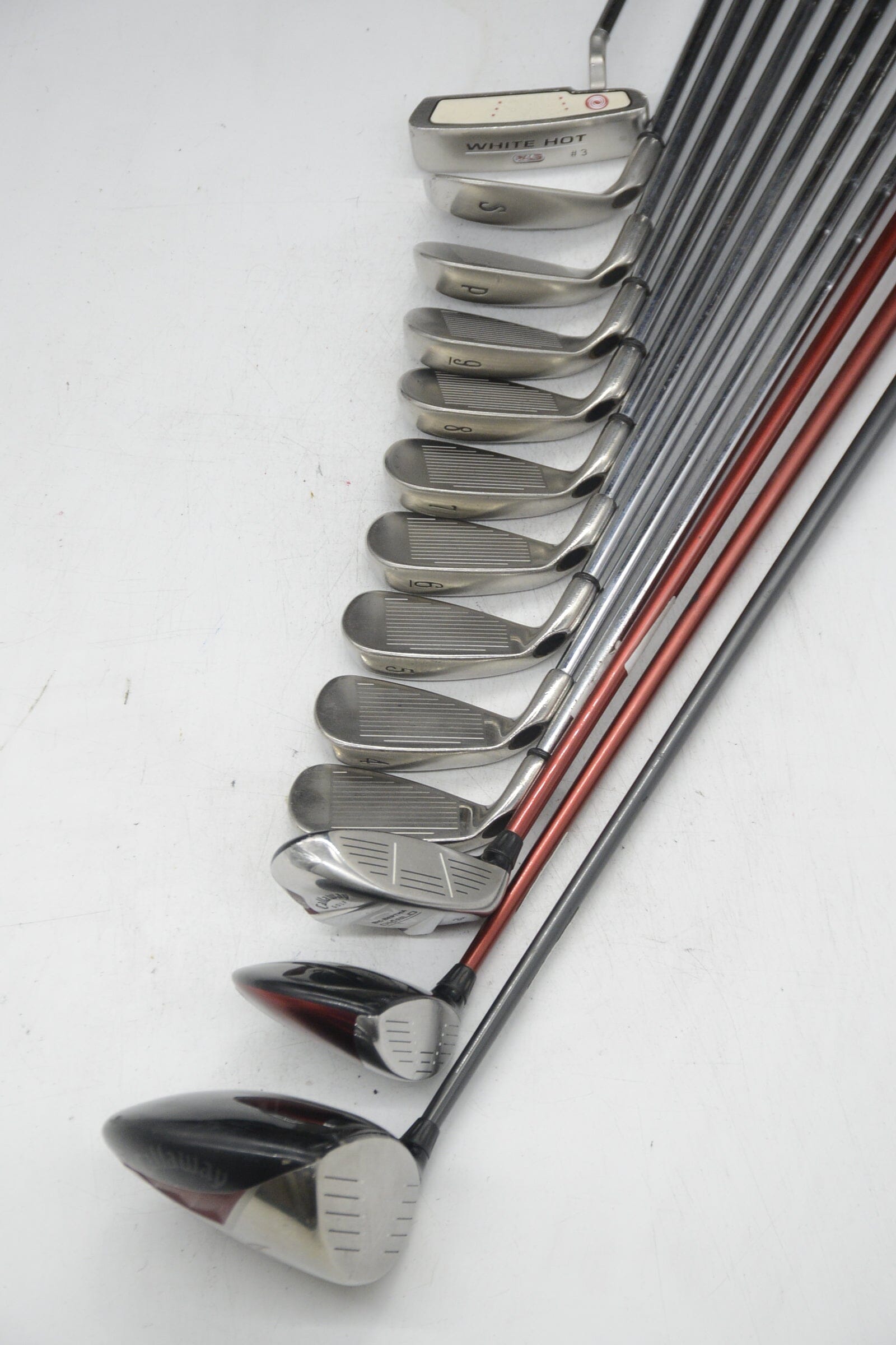Callaway Big Bertha Fusion Mixed Full Set S Flex +1" Golf Clubs GolfRoots