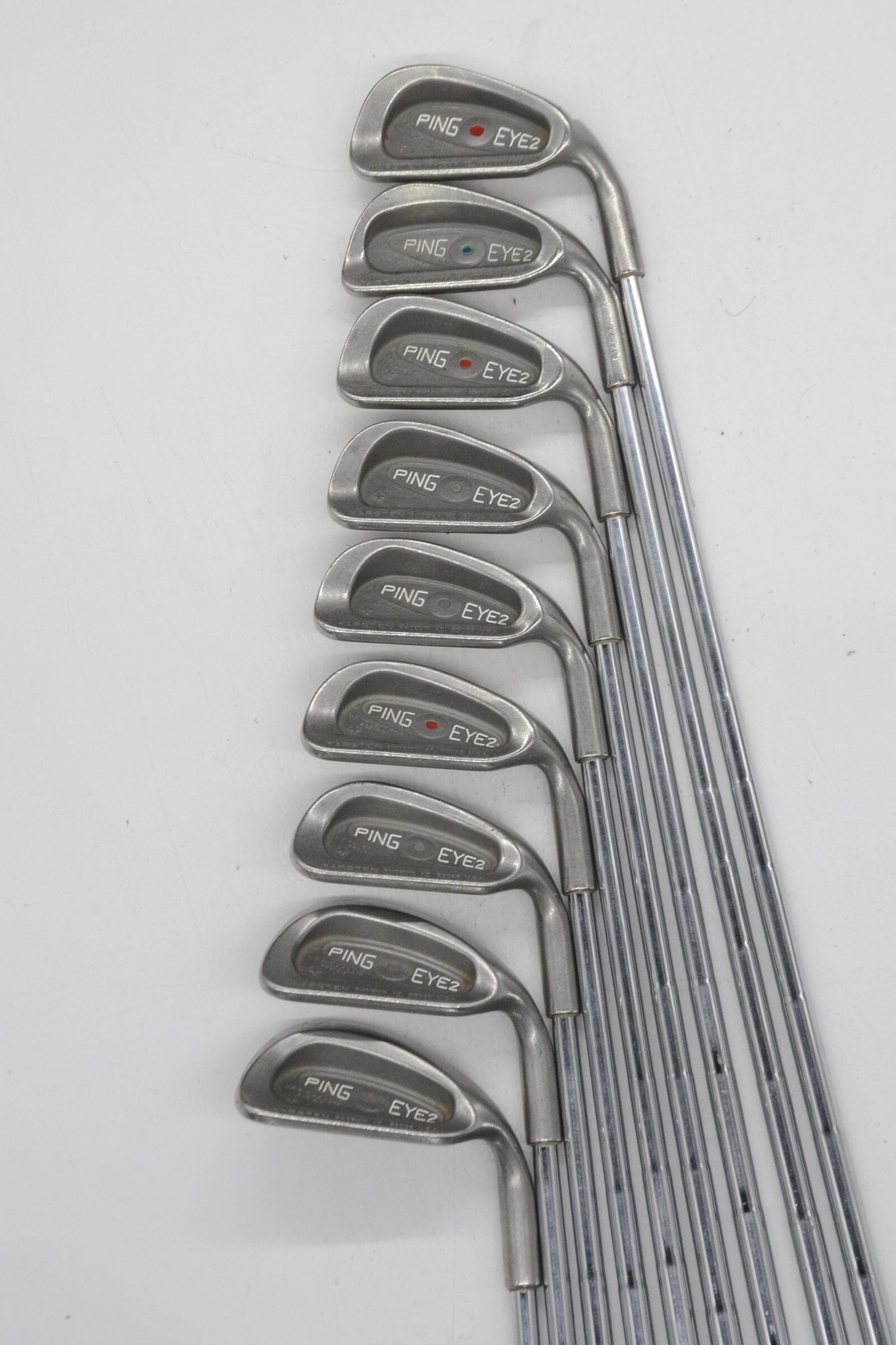Ping Eye 2 + 3-PW, SW Iron Set R Flex -0.5" Golf Clubs GolfRoots