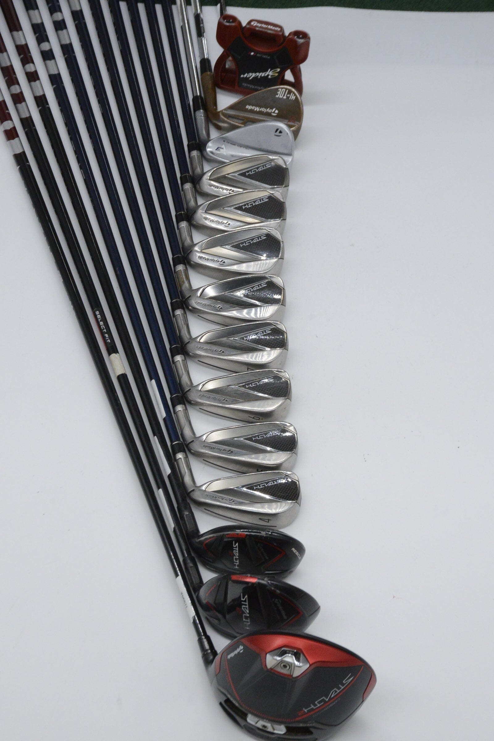 TaylorMade Stealth Mixed Full Set R Flex -0.5" Golf Clubs GolfRoots