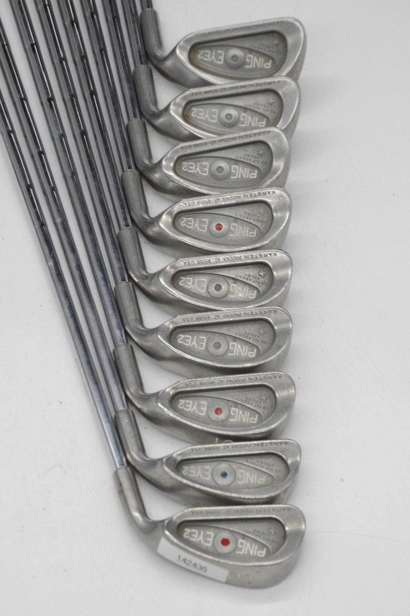 Ping Eye 2 + 3-PW, SW Iron Set R Flex -0.5" Golf Clubs GolfRoots