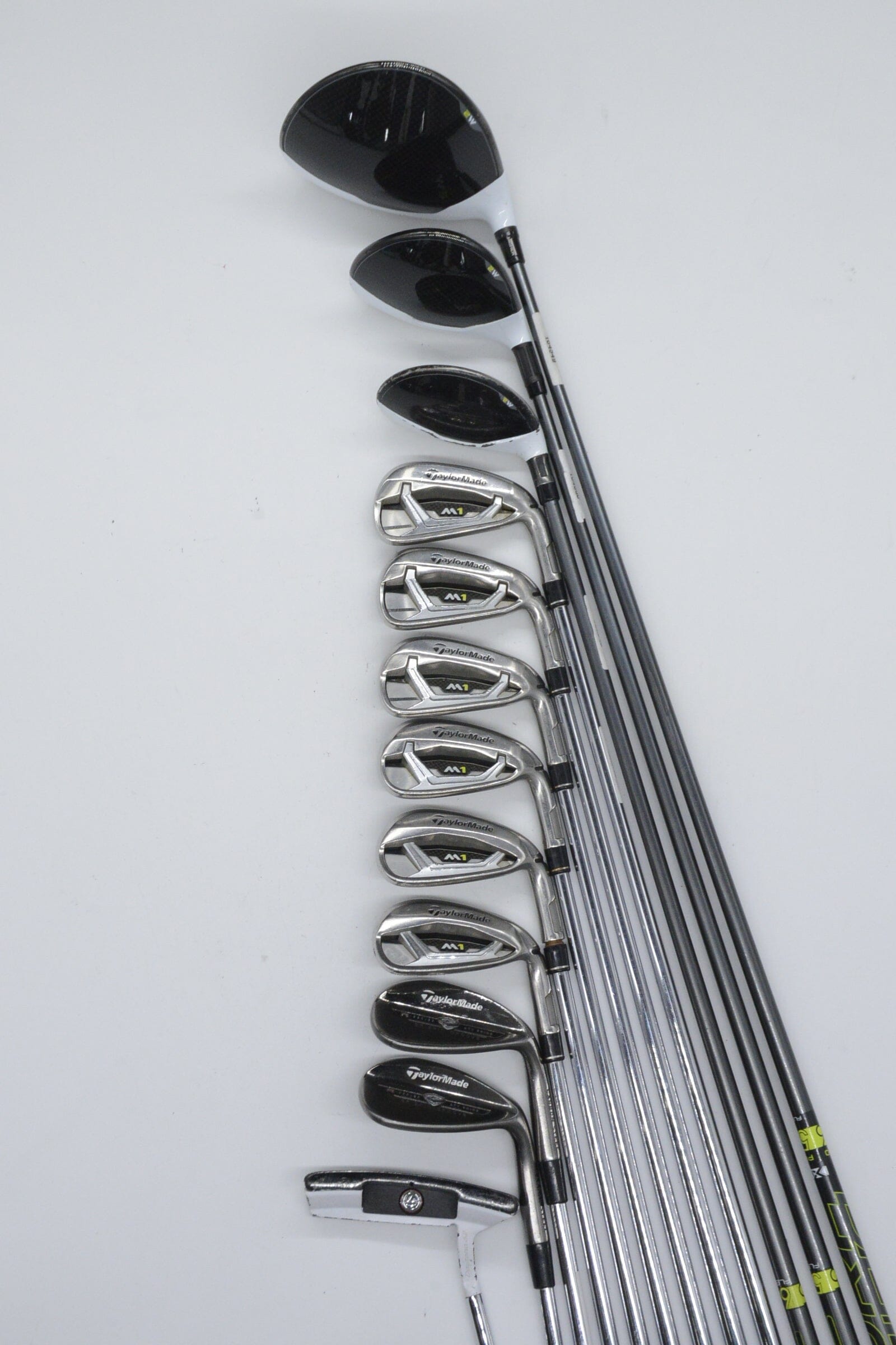 TaylorMade M1 Mixed Full Set R Flex Std Length Golf Clubs GolfRoots