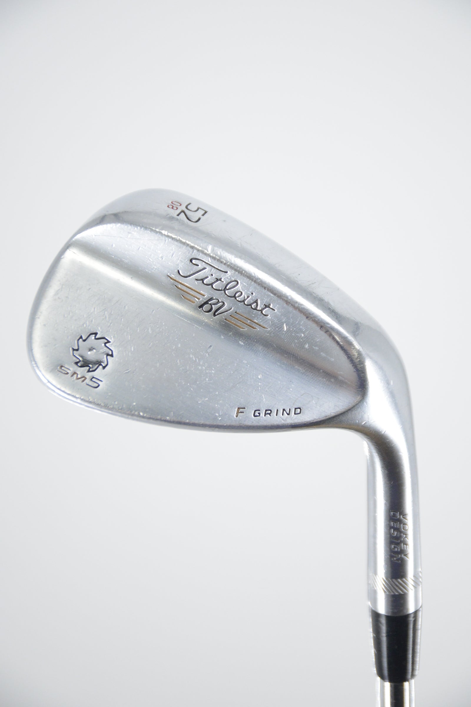 Titleist Vokey SM5 Tour Chrome 52 Degree Wedge Wedge Flex 35.5"