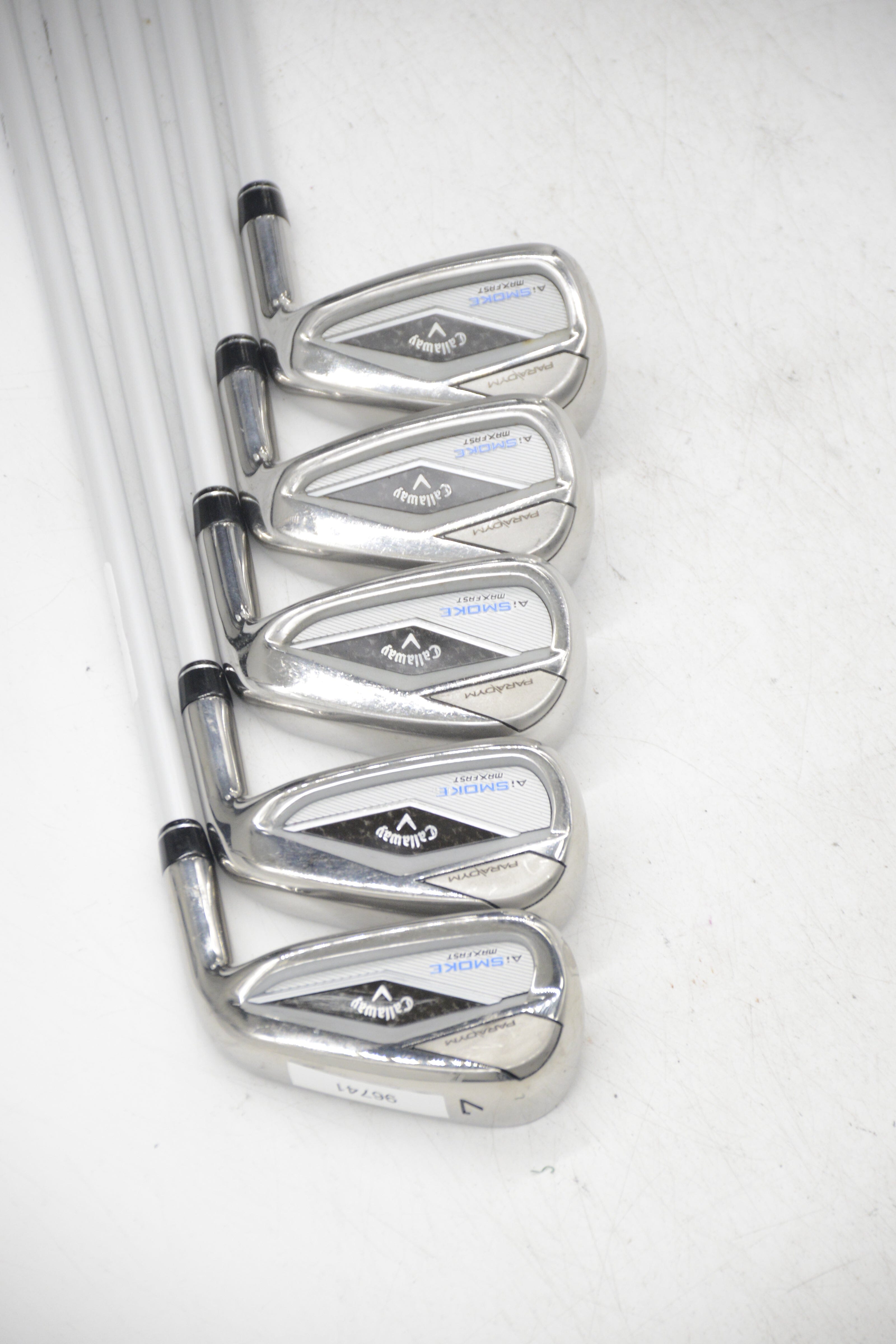 Women's Callaway Paradym Ai Smoke MAX Fast 7-AW Iron Set W Flex Std Length Golf Clubs GolfRoots