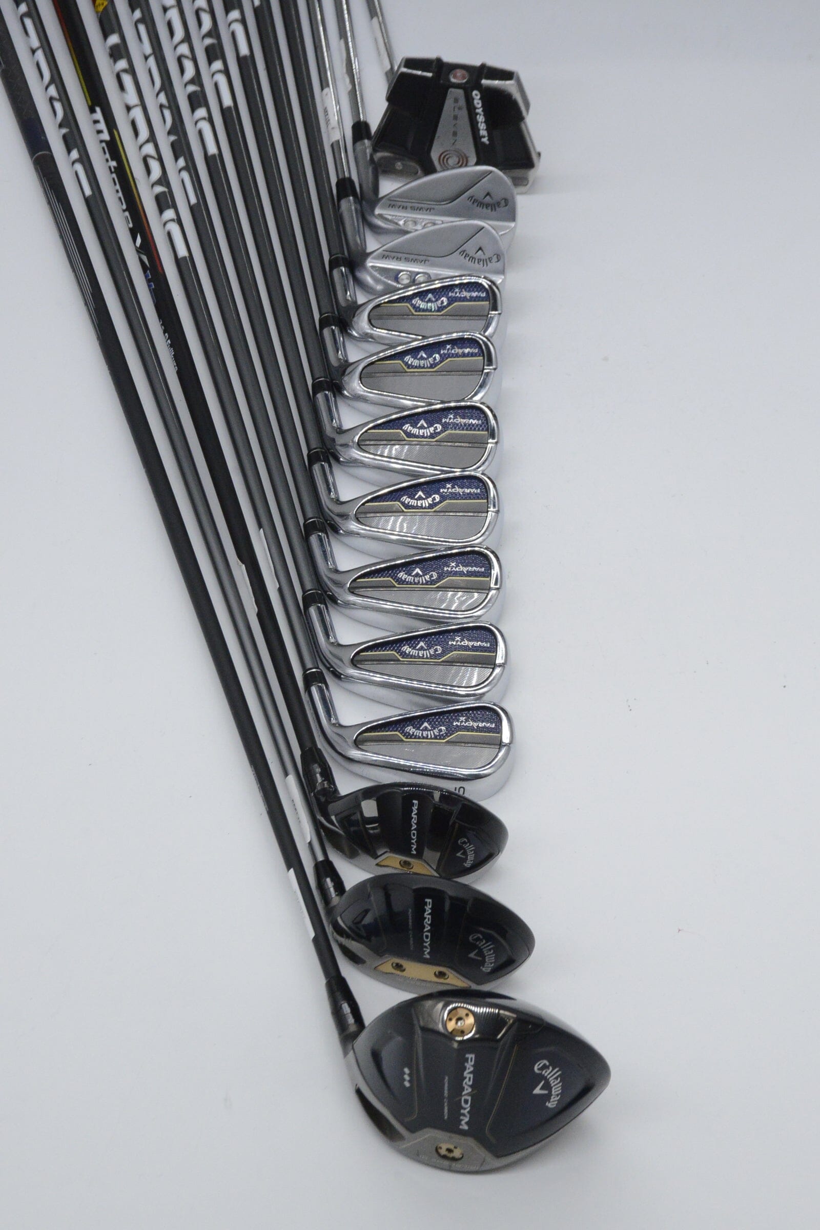 Callaway Paradym X Mixed Full Set S Flex -0.5" Golf Clubs GolfRoots