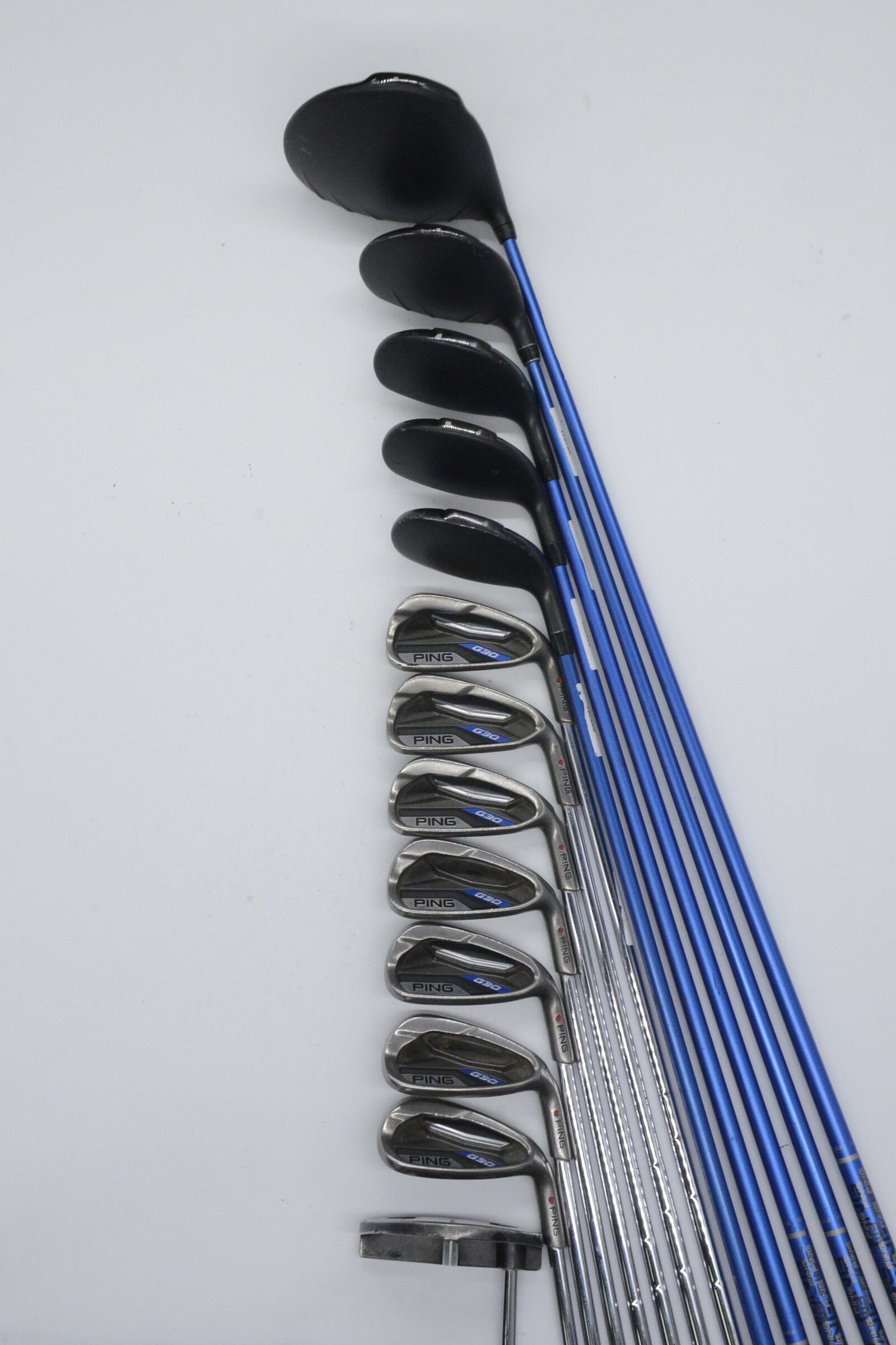 Ping G30 Mixed Full Set R Flex -0.25" Golf Clubs GolfRoots