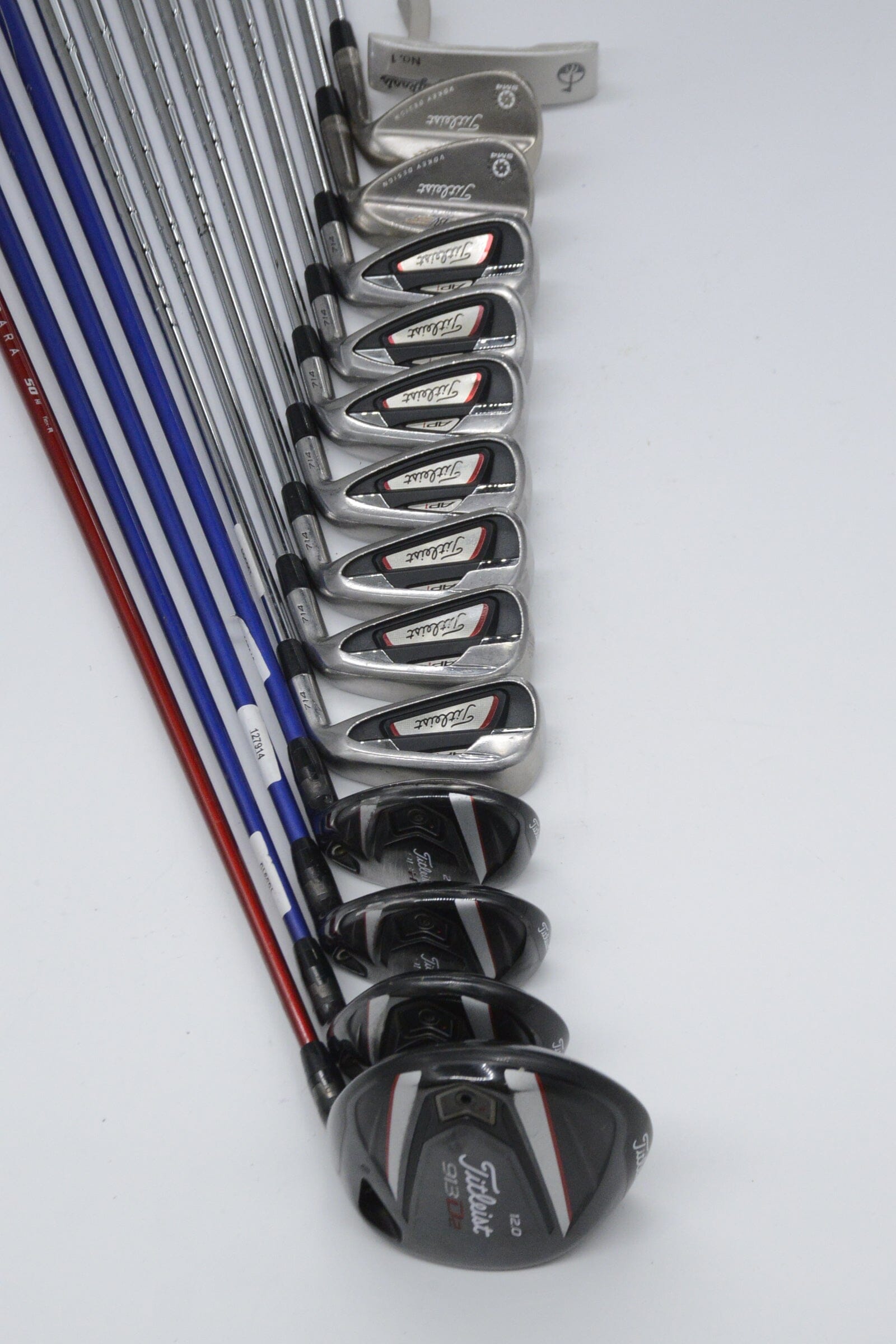 Titleist 714 AP1 Mixed Full Set R Flex Std Length Golf Clubs GolfRoots