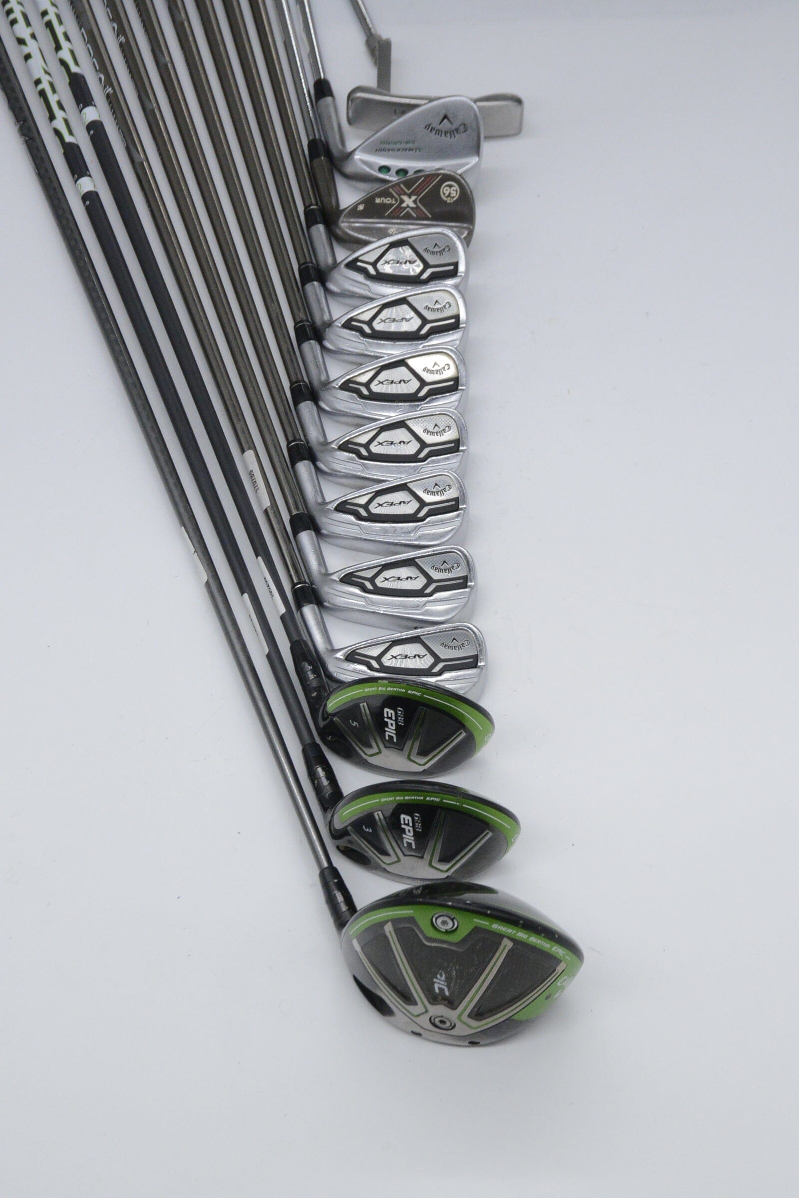 Callaway Apex CF16 Mixed Full Set S Flex +0.25"