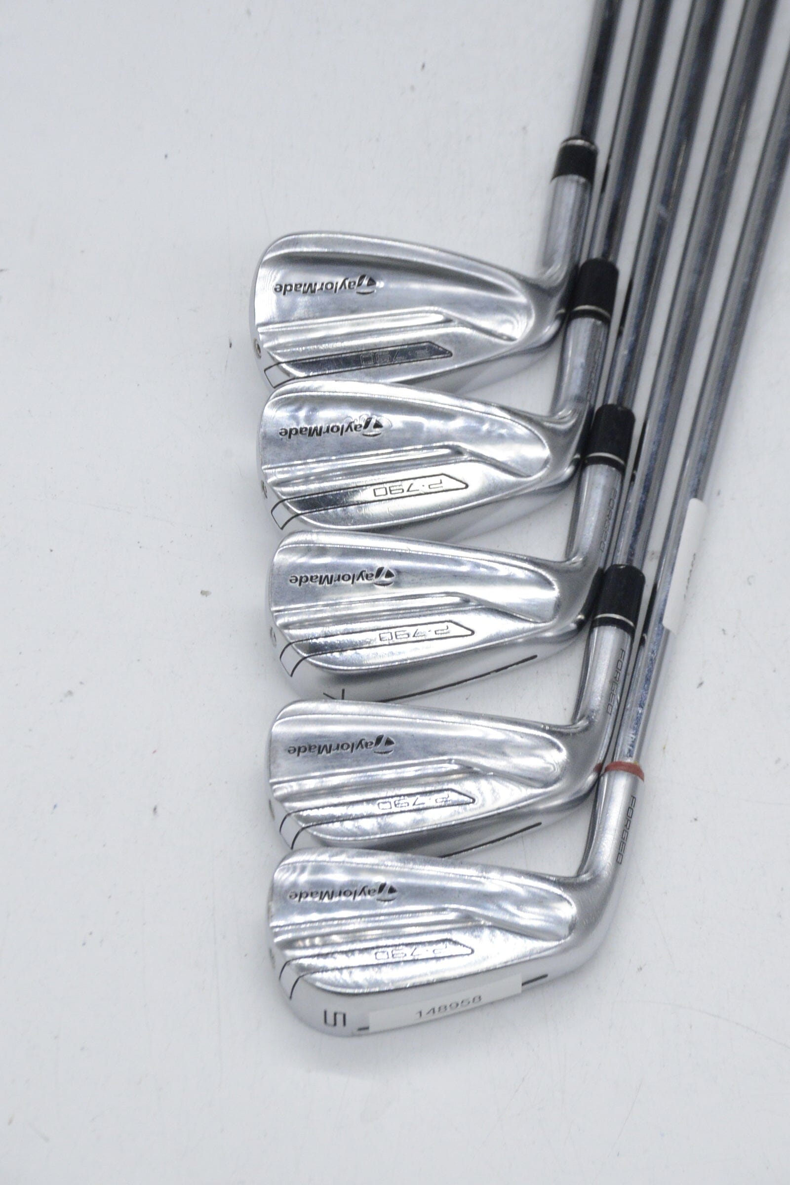 Lefty TaylorMade P790 5-8, PW Iron Set X Flex -0.25" Golf Clubs GolfRoots