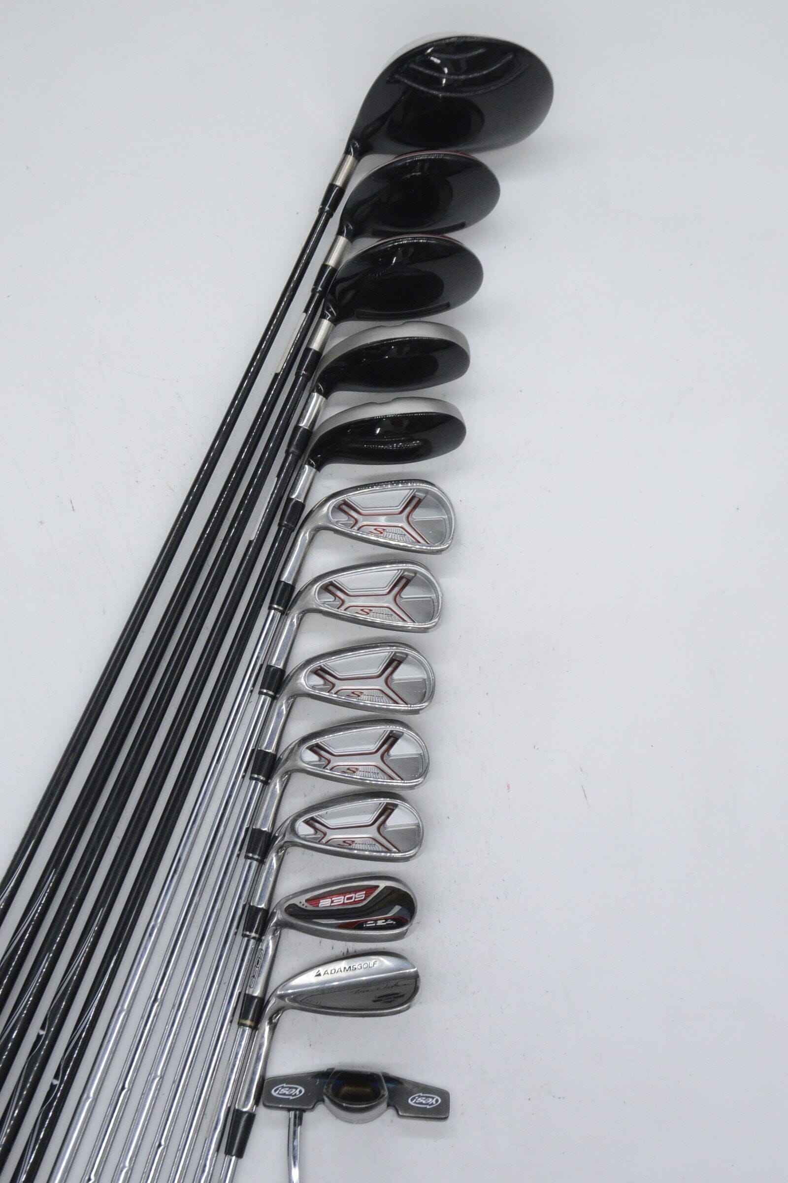 Lefty Adams Speedline Plus Mixed Full Set R Flex +0.25" Golf Clubs GolfRoots