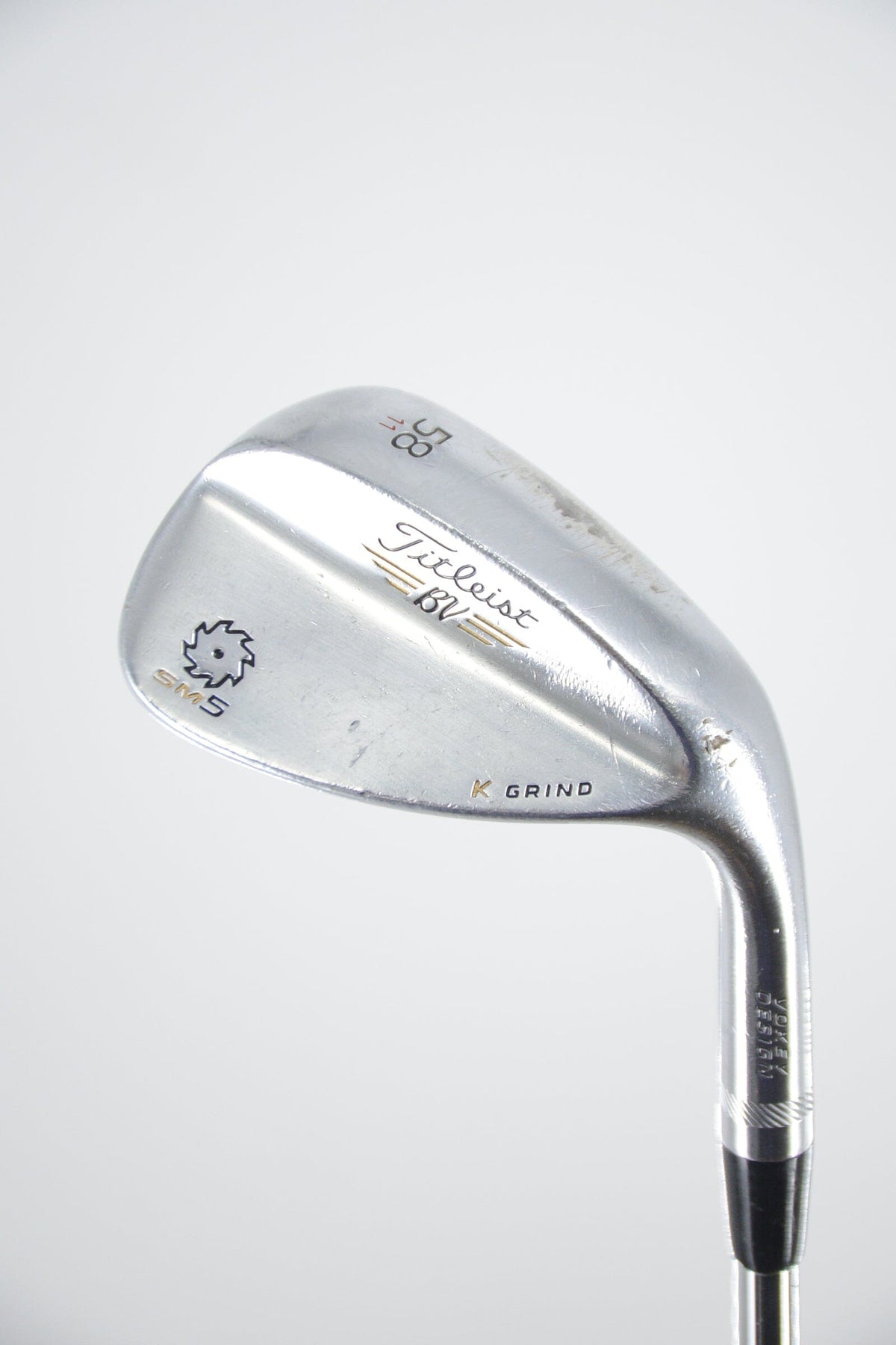 Titleist Vokey SM5 Tour Chrome 58 Degree Wedge Wedge Flex 35"