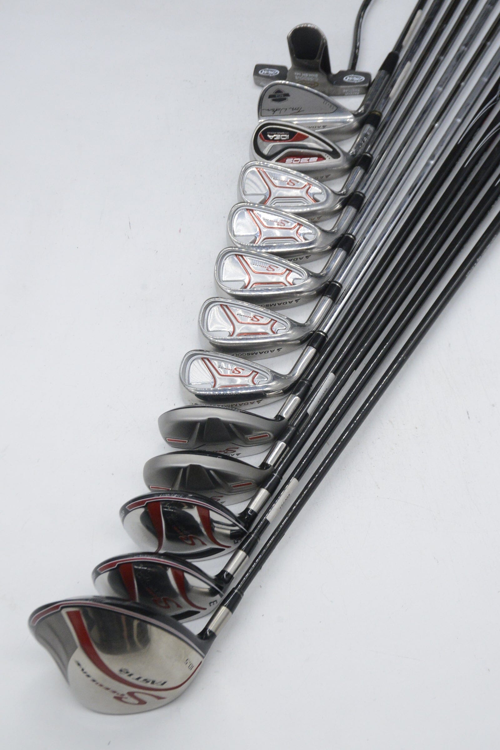 Lefty Adams Speedline Plus Mixed Full Set R Flex +0.25" Golf Clubs GolfRoots