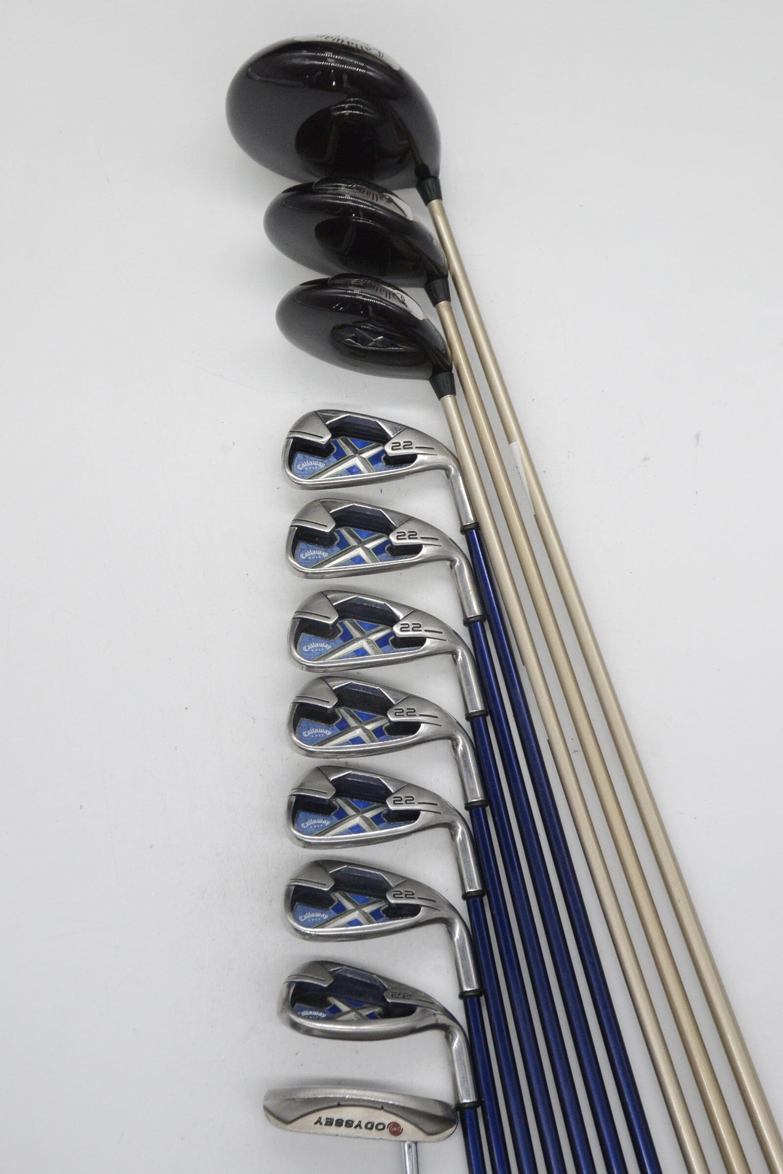 Women's Callaway X-22 Mixed Full Set W Flex -0.5" Golf Clubs GolfRoots