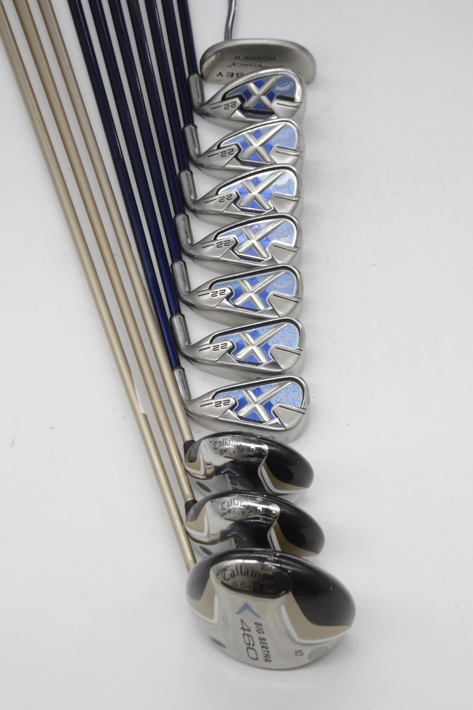 Women's Callaway X-22 Mixed Full Set W Flex -0.5" Golf Clubs GolfRoots