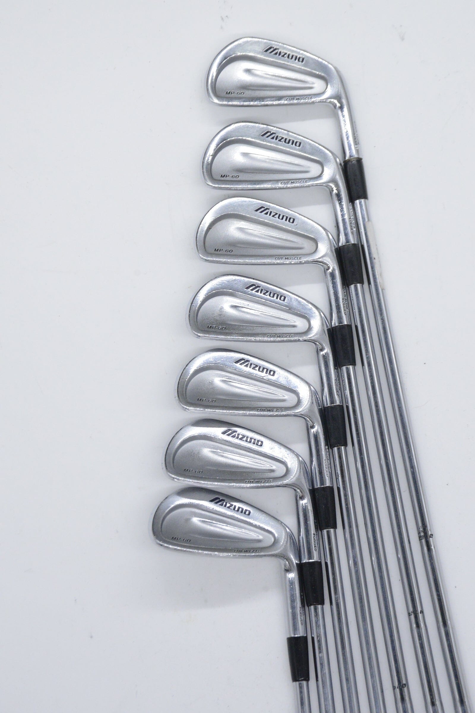 Mizuno MP-60 3-9 Iron Set S Flex +0.5"