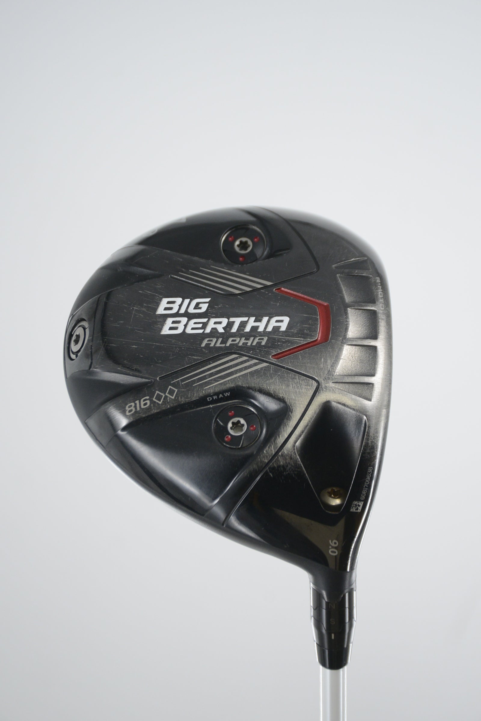 Callaway Big Bertha Alpha 816 Double Black Diamond 9 Degree Driver S Flex 45.5"