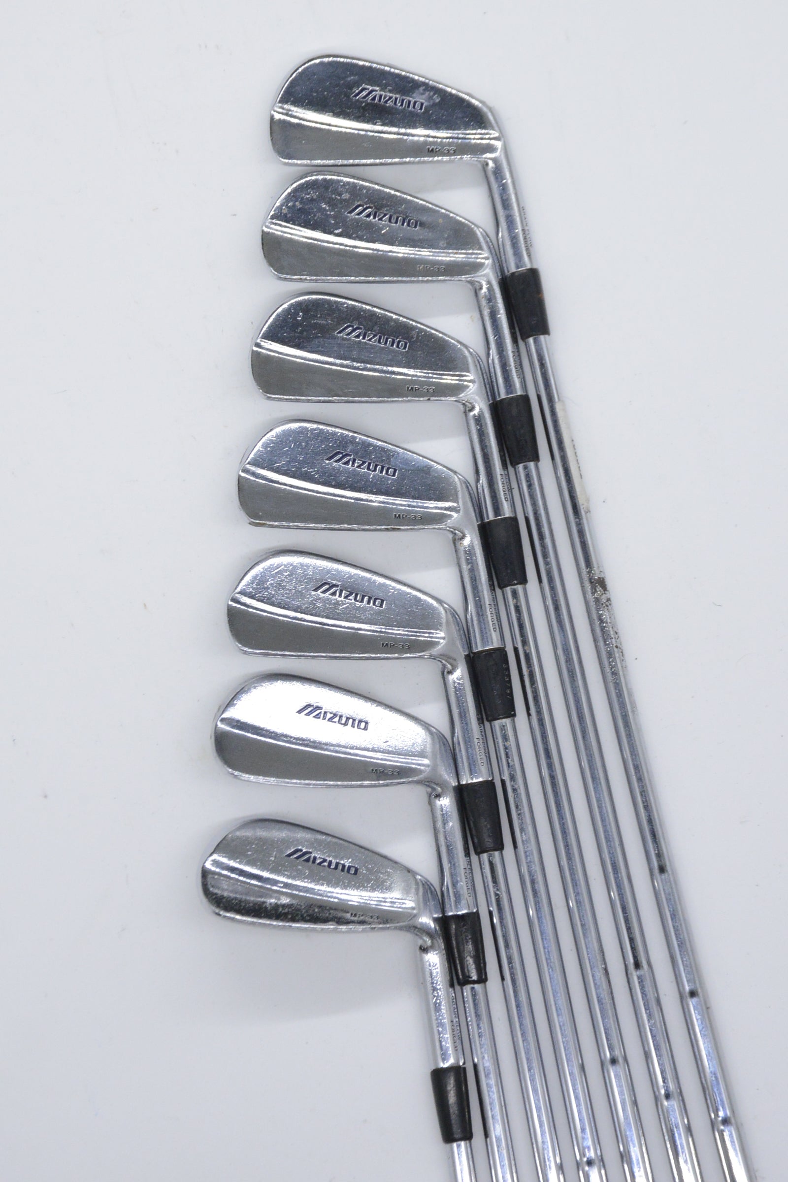 Mizuno MP-33 3-8, PW Iron Set S Flex +0.75"