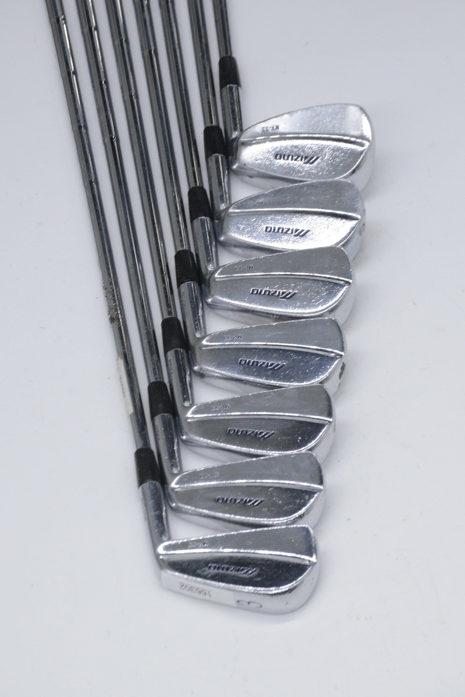 Mizuno MP-33 3-8, PW Iron Set S Flex +0.75" Golf Clubs GolfRoots