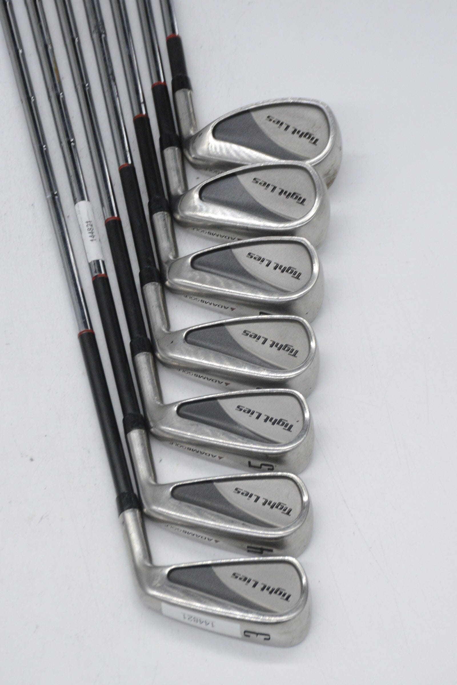 Adams Tight Lies 3-7, 9-PW Iron Set R Flex +0.25" Golf Clubs GolfRoots