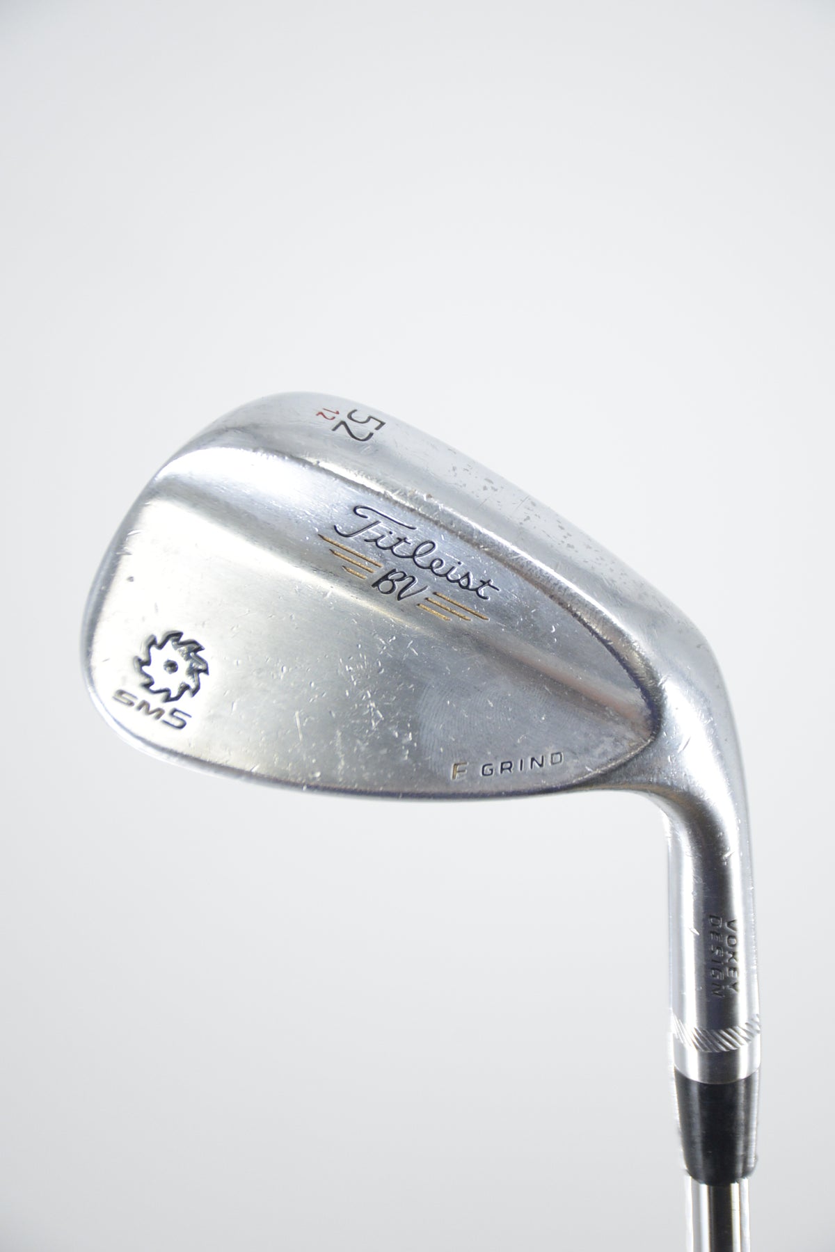 Titleist Vokey SM5 Tour Chrome 52 Degree Wedge Wedge Flex 35.25"
