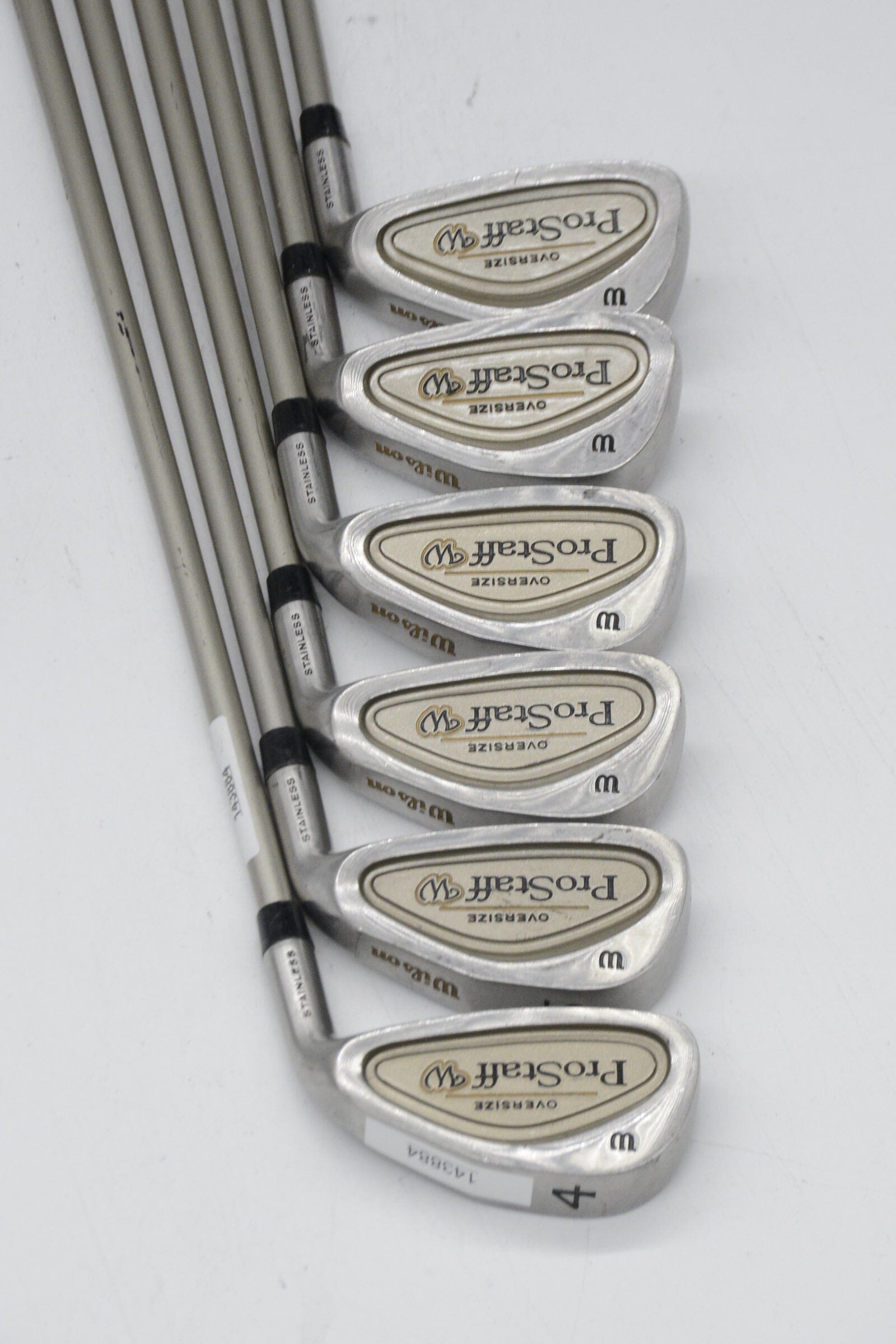Women's Wilson Pro Staff Oversize 4-9 Iron Set W Flex -0.5" Golf Clubs GolfRoots