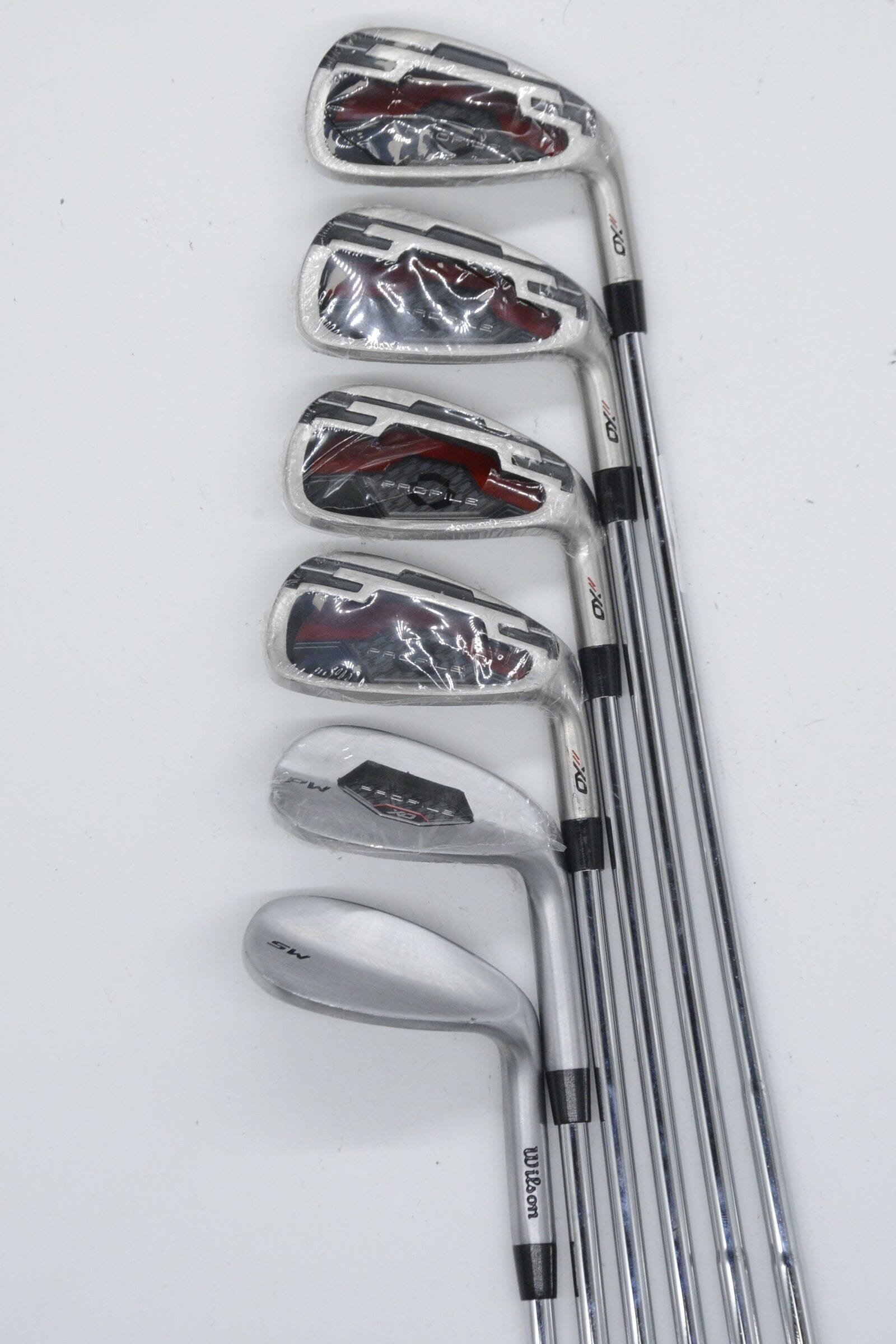 NEW Wilson Profile XD 6-PW, SW Iron Set S Flex +0.5" Golf Clubs GolfRoots