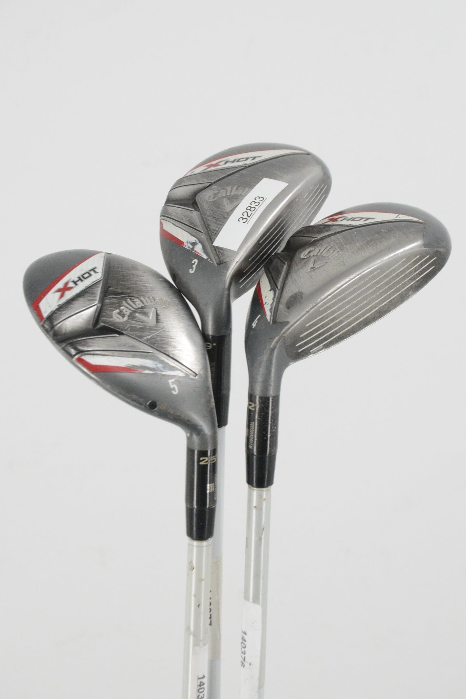 Callaway X Hot 2013 3H, 4H, 5H Hybrid Set R Flex Golf Clubs GolfRoots
