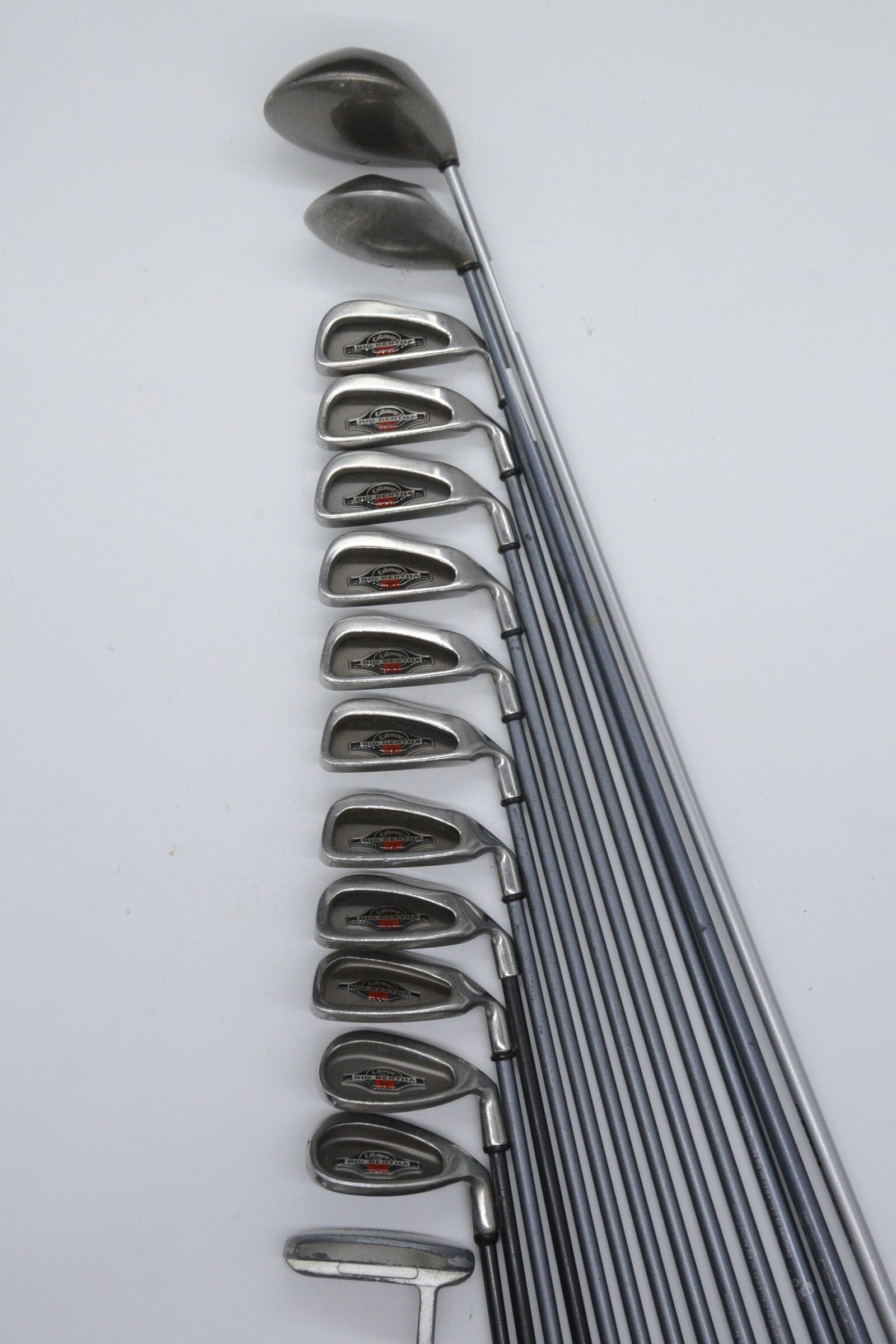 Callaway Big Bertha 1996 Mixed Full Set S Flex -0.5" Golf Clubs GolfRoots