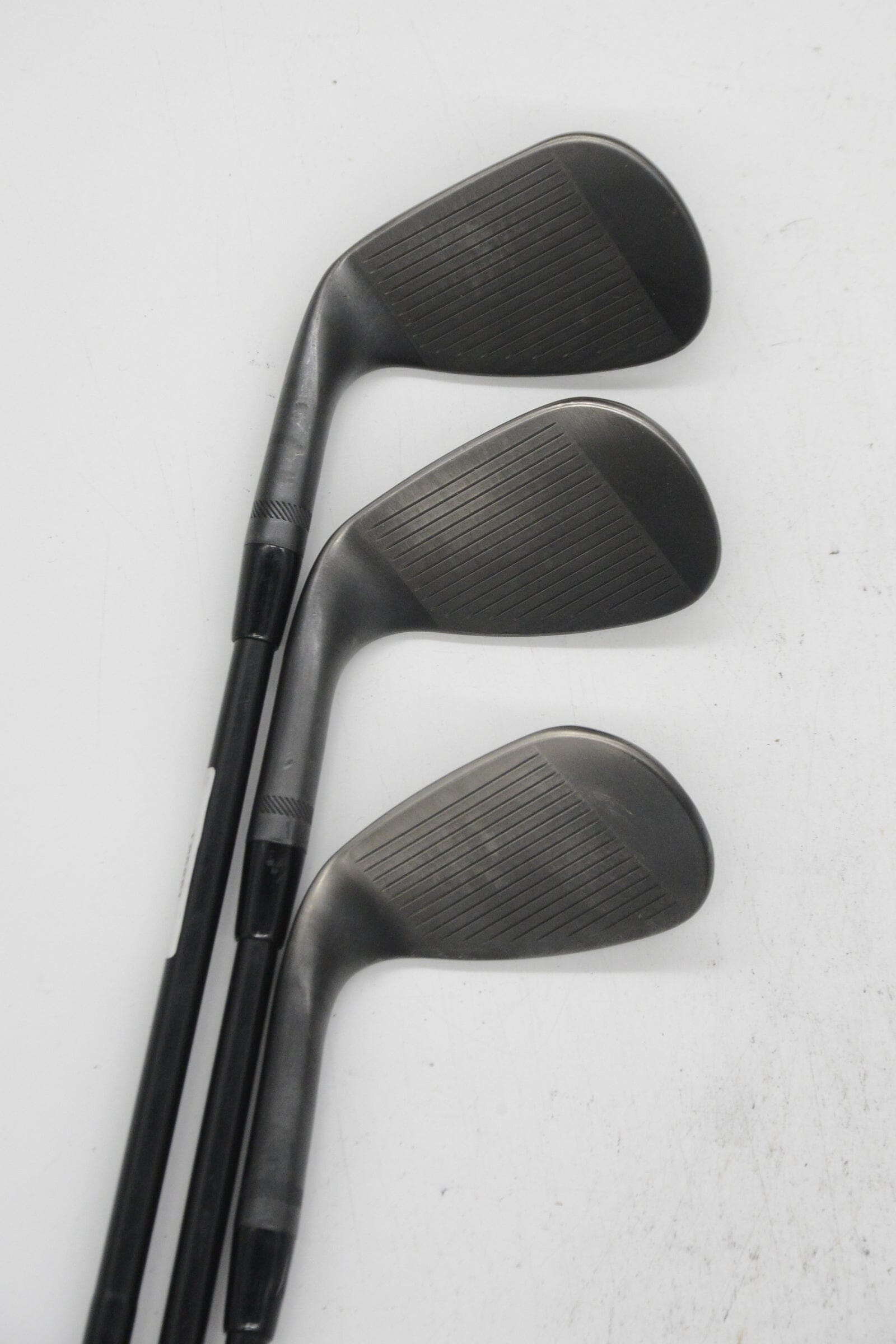 Titleist Vokey SM10 Jet Black 52, 56, 60 Degree Wedge Set S Flex Golf Clubs GolfRoots