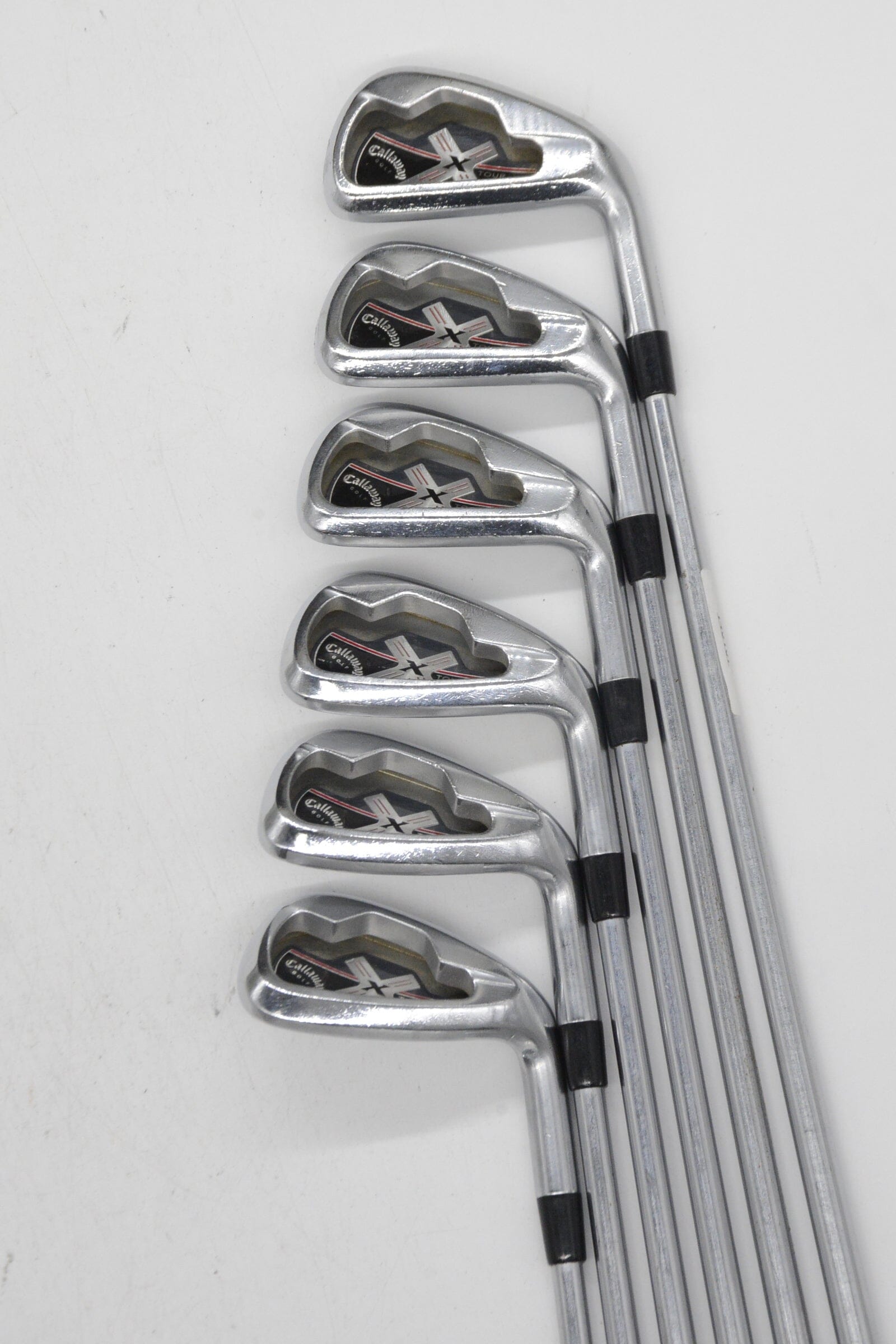Callaway X-Tour 4, 6-PW Iron Set S Flex +0.75" Golf Clubs GolfRoots