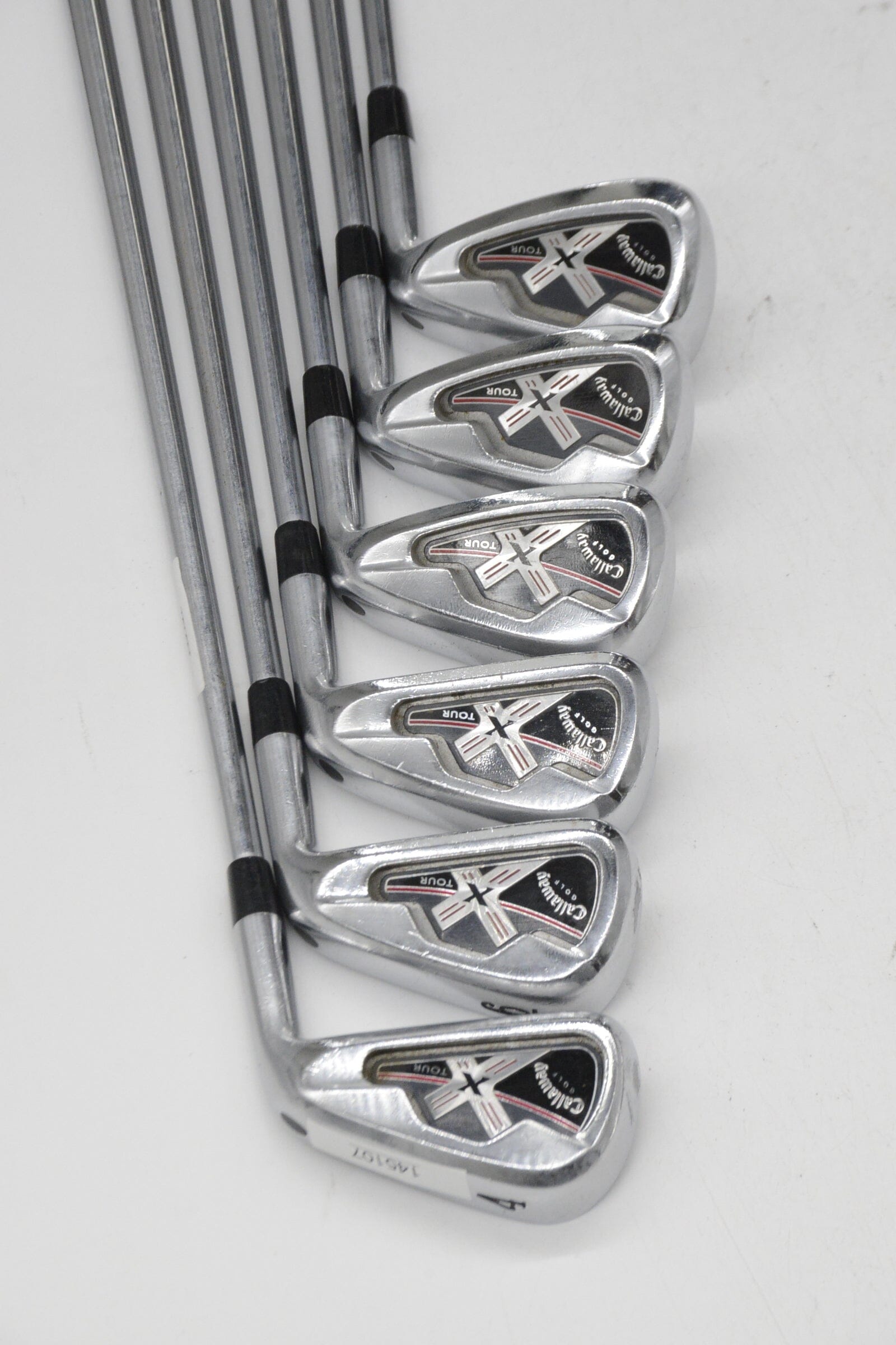Callaway X-Tour 4, 6-PW Iron Set S Flex +0.75" Golf Clubs GolfRoots