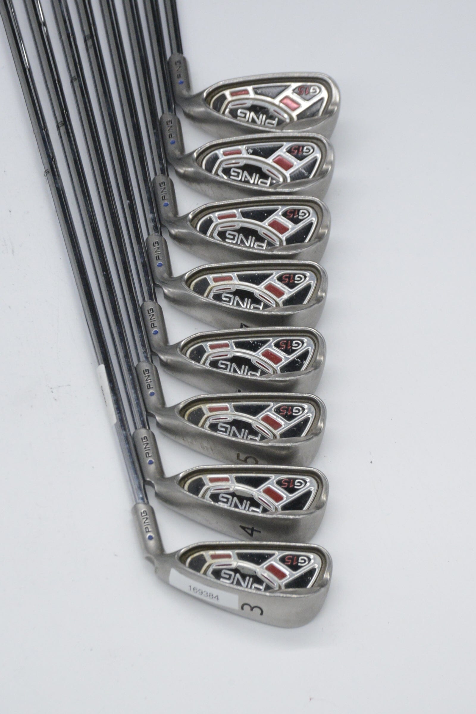 Ping G15 3-PW Iron Set S Flex +0.25" Golf Clubs GolfRoots