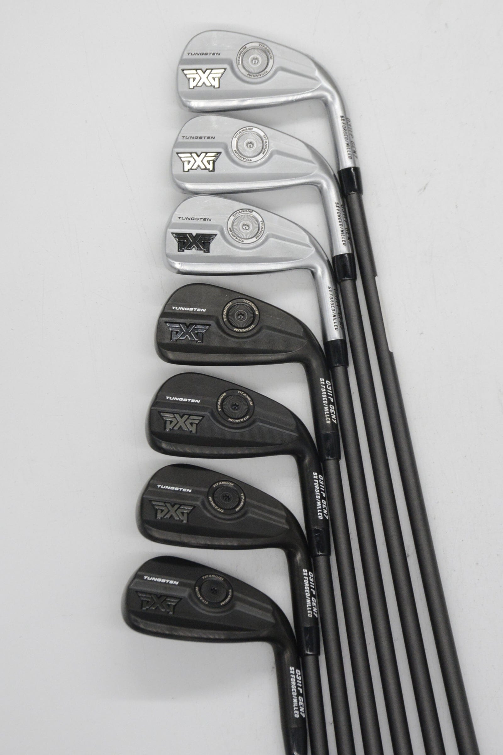 PXG 0311P Gen7 4-PW Iron Set S Flex -0.5" Golf Clubs GolfRoots