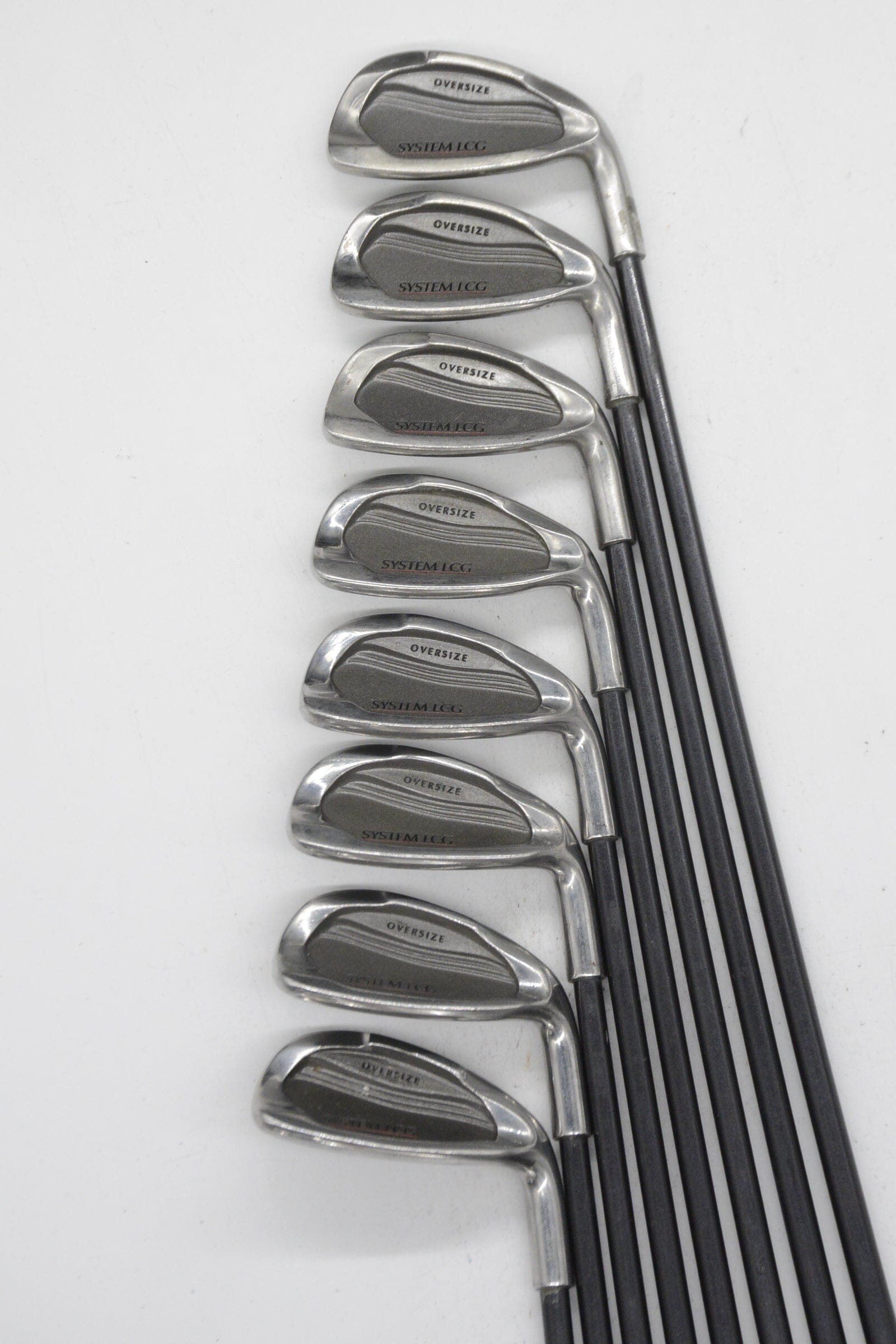 System Lcg Oversize 3-PW Iron Set SR Flex +0.25" Golf Clubs GolfRoots