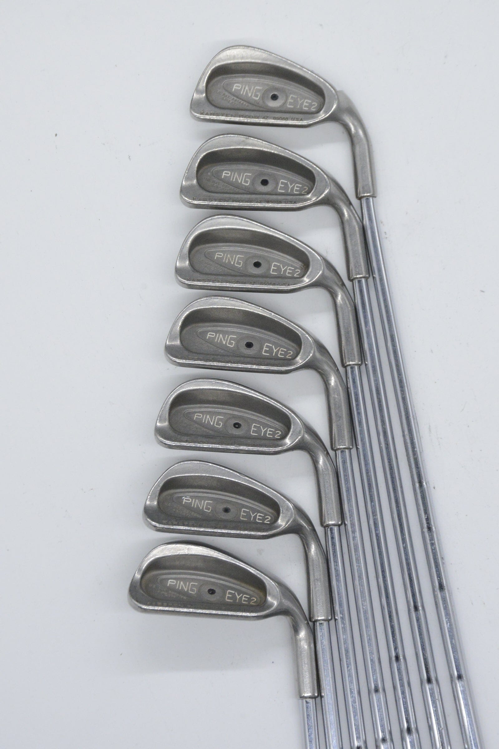 Ping Eye 2 3-9 Iron Set S Flex Std Length Golf Clubs GolfRoots